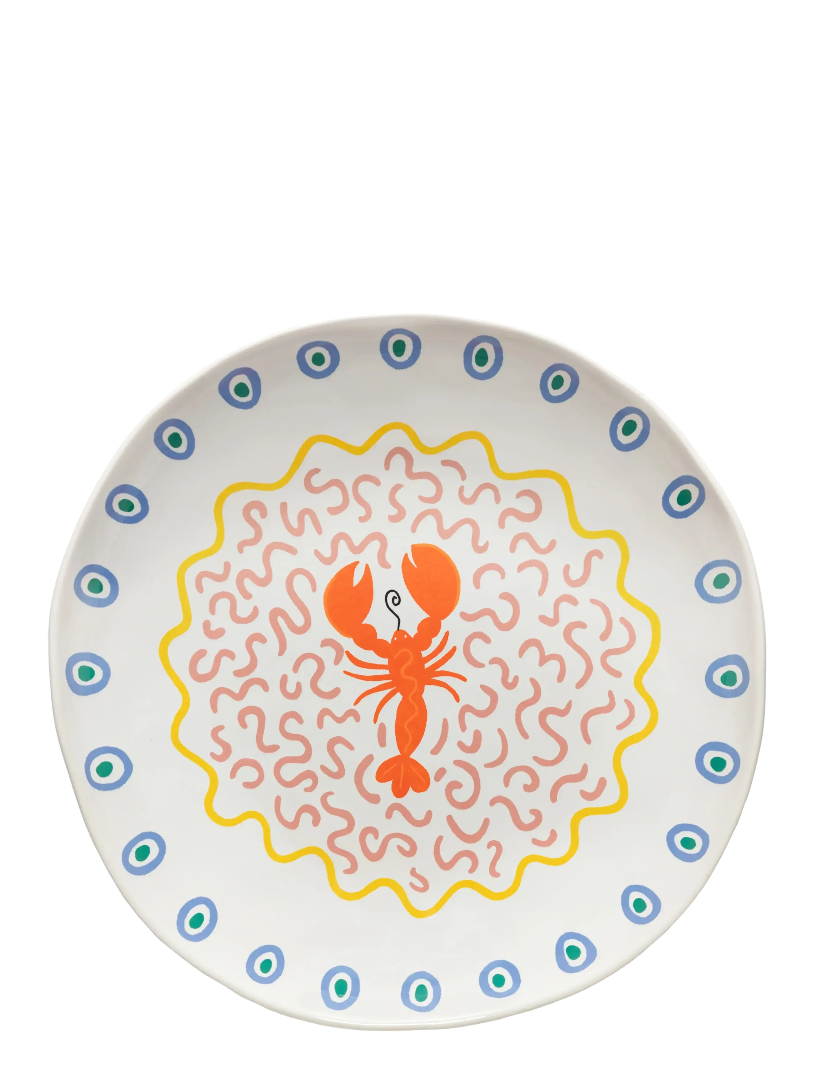 Costa Nova - Summer Bliss Serving Bowl Lobster - serving bowls - multi - 1