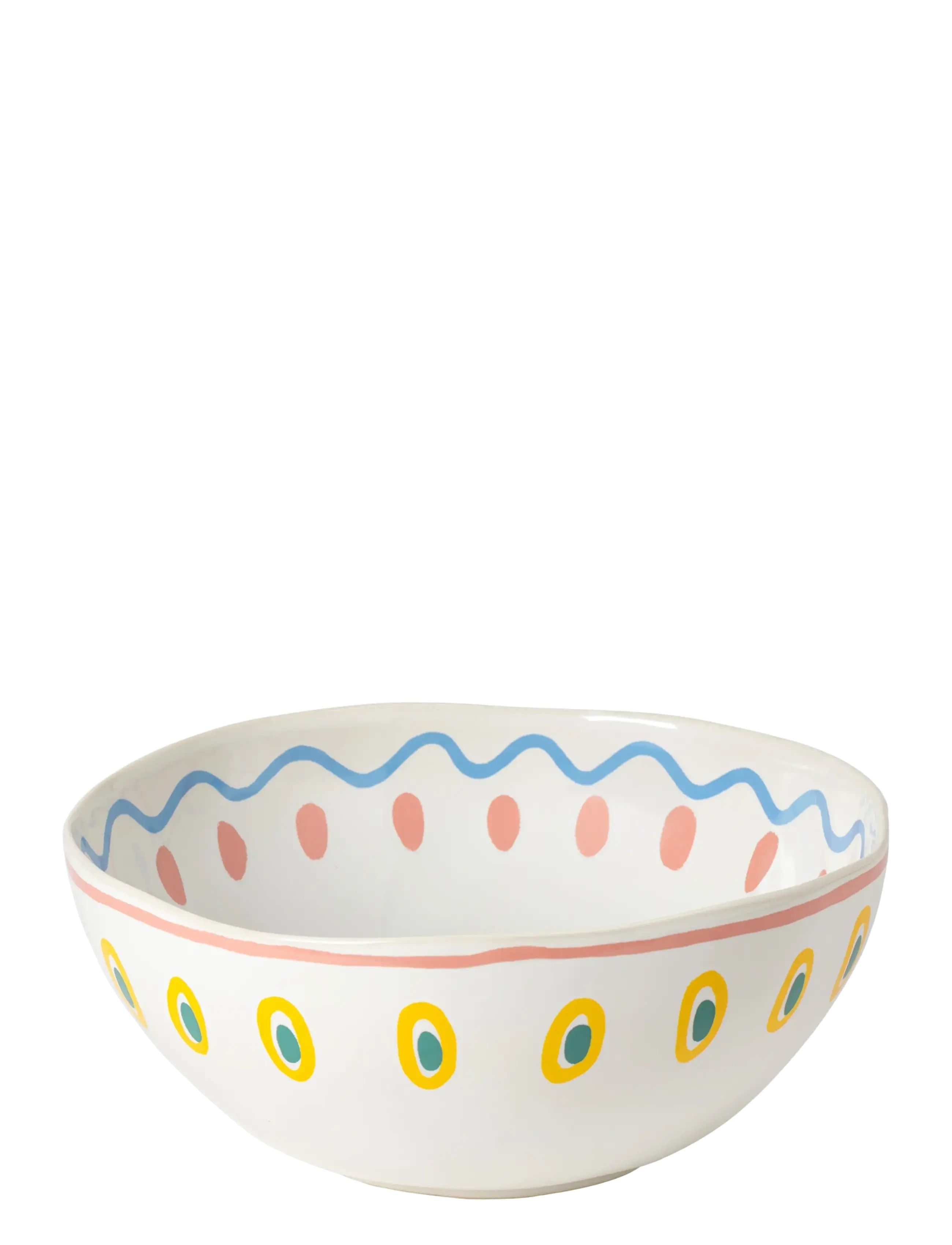 Costa Nova Summer Bliss Serveringsskål Octopus, One Size, Bowls & Serving Dishes, Weiß - Bowls, Homeware