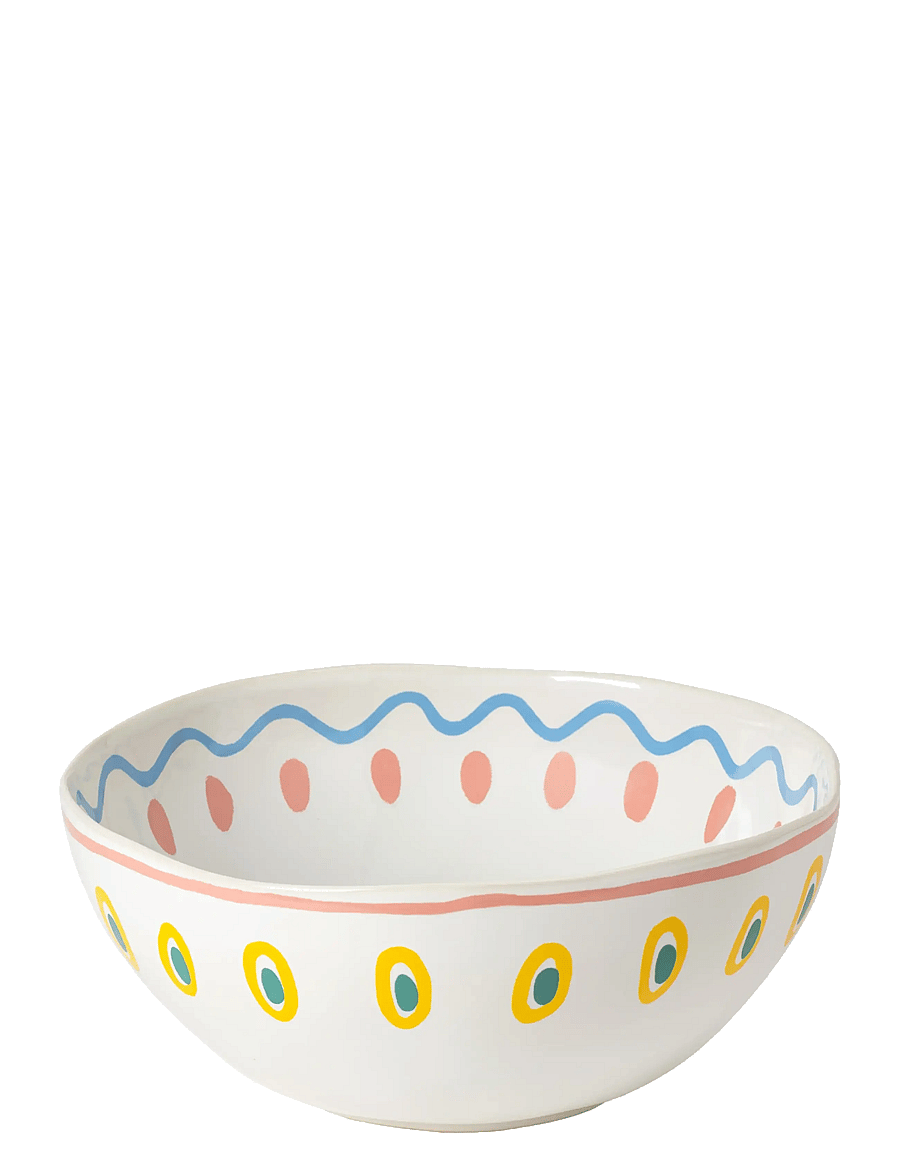 Costa Nova - Summer Bliss Serving Bowl Octopus - serveerimisnõud - multi - 0