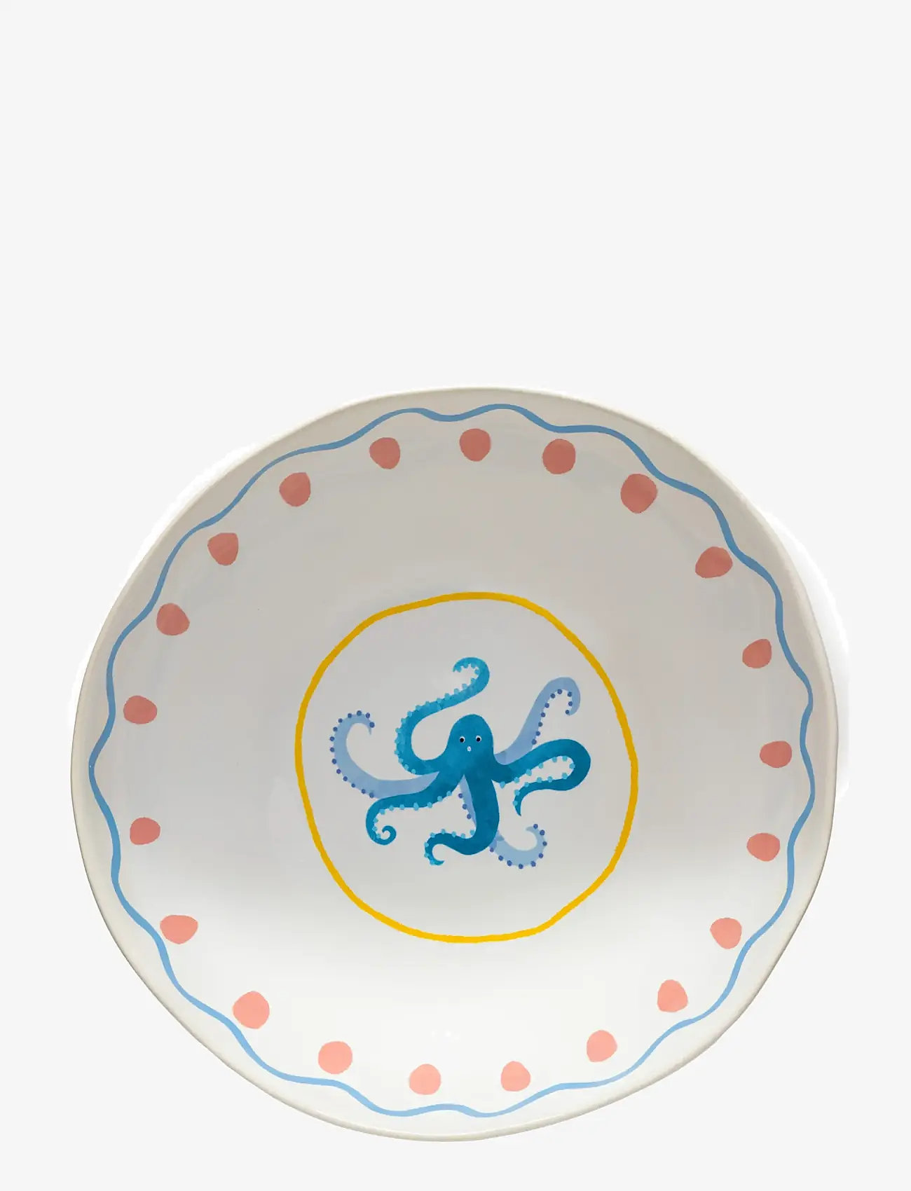 Costa Nova - Summer Bliss Serving Bowl Octopus - serveerimisnõud - multi - 1