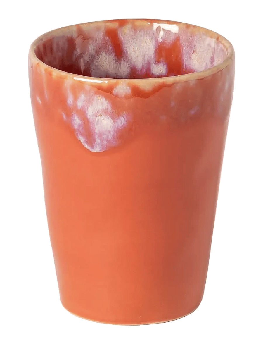 Costa Nova - Grespresso Latte mug - kaffetassen - sunset red - 0