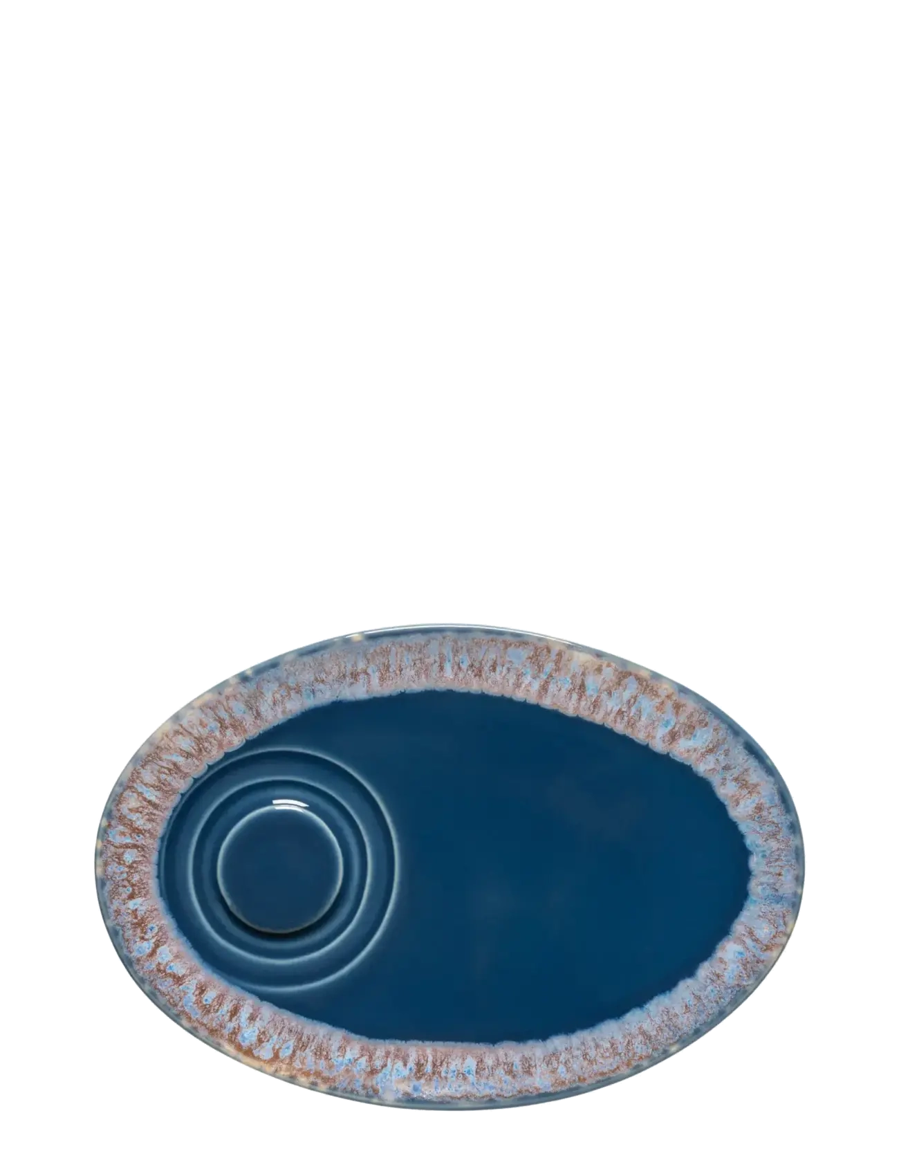 Costa Nova Grespresso Frokosttallerken, 19.7X 13.5 cm, Blue, Tallerkener > Små Tallerkener, Unisex