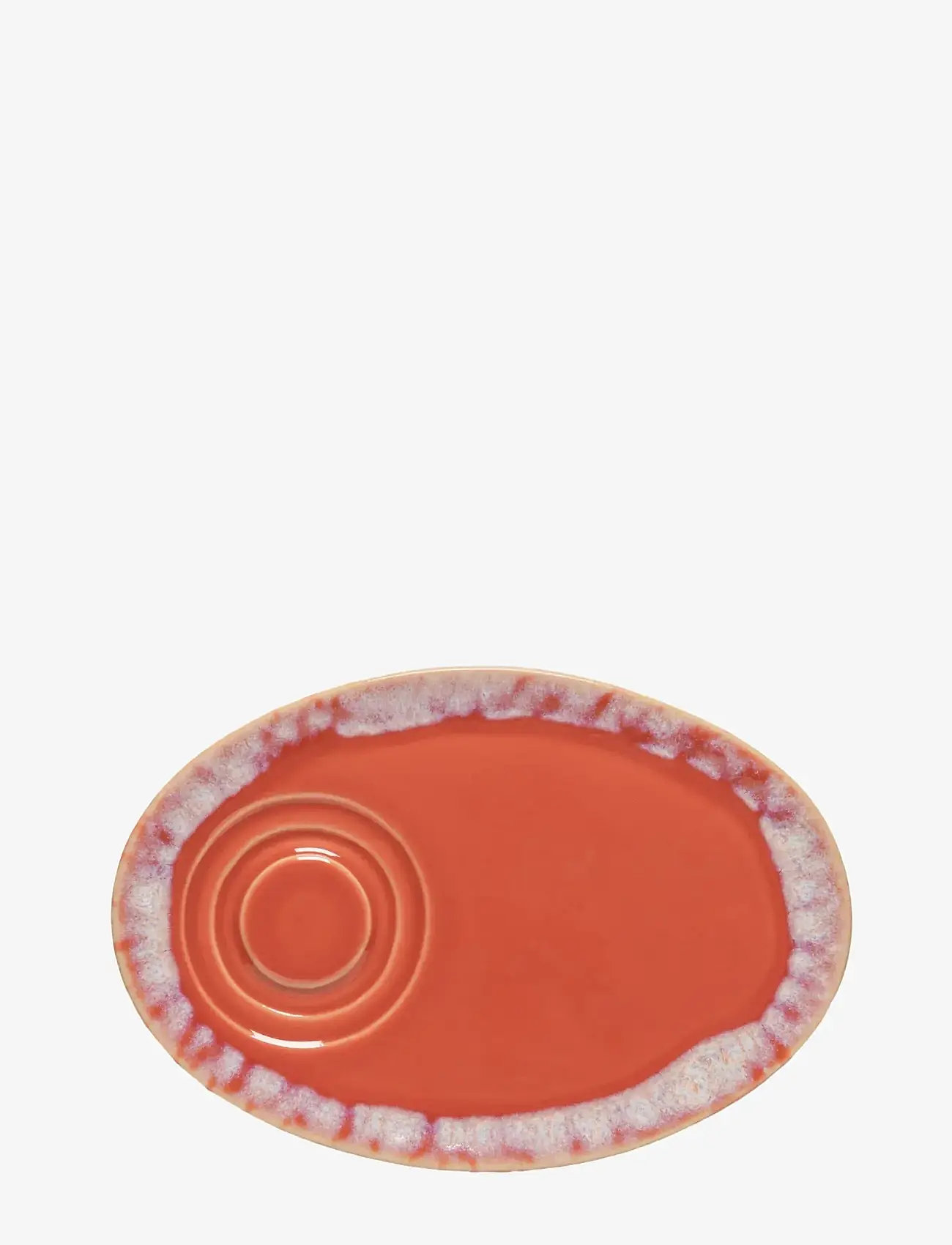 Costa Nova - Grespresso breakfast plate - serving platters - sunset red - 0