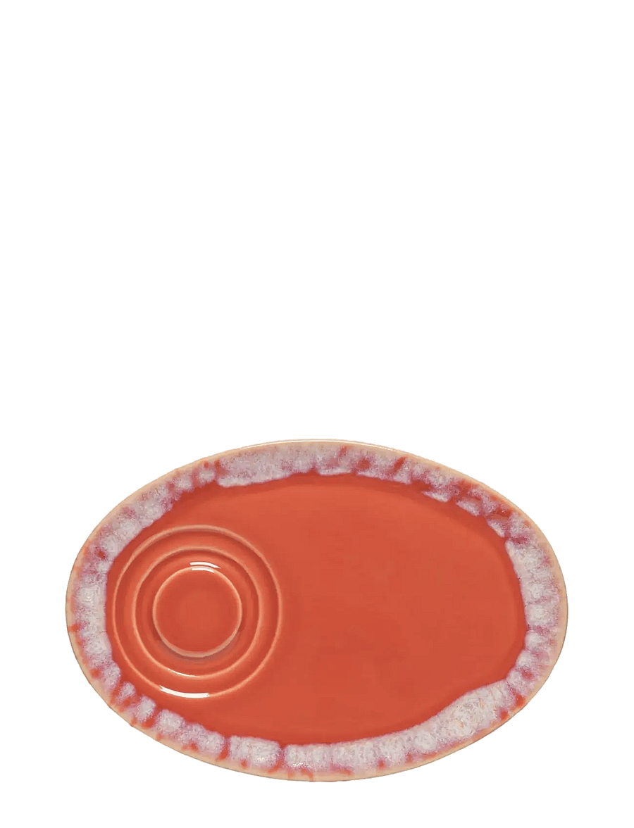 Costa Nova - Grespresso breakfast plate - frühstücksteller - sunset red - 0