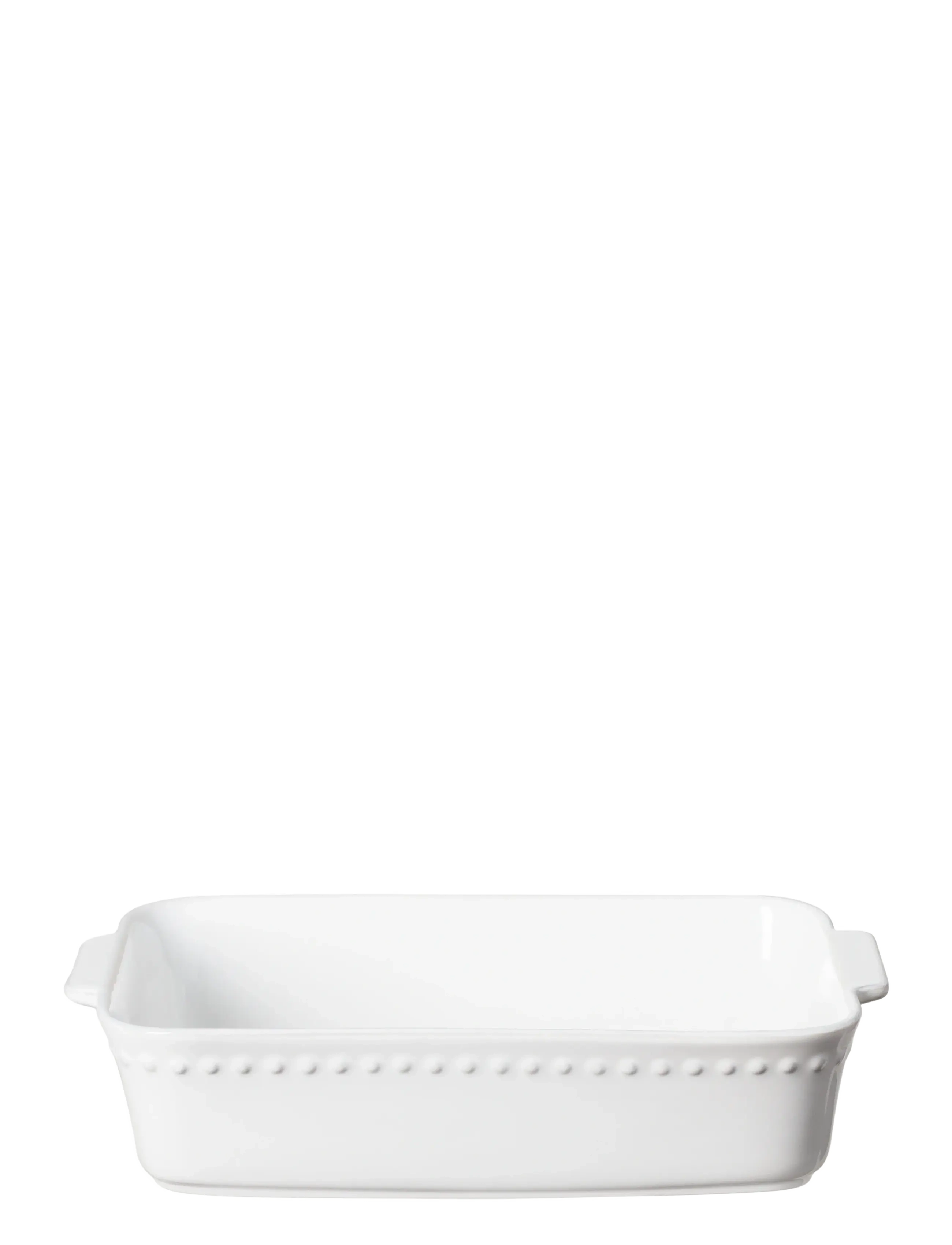 Costa Nova Pearl Oven Dish 33 cm - Cocottes - WHITE / white