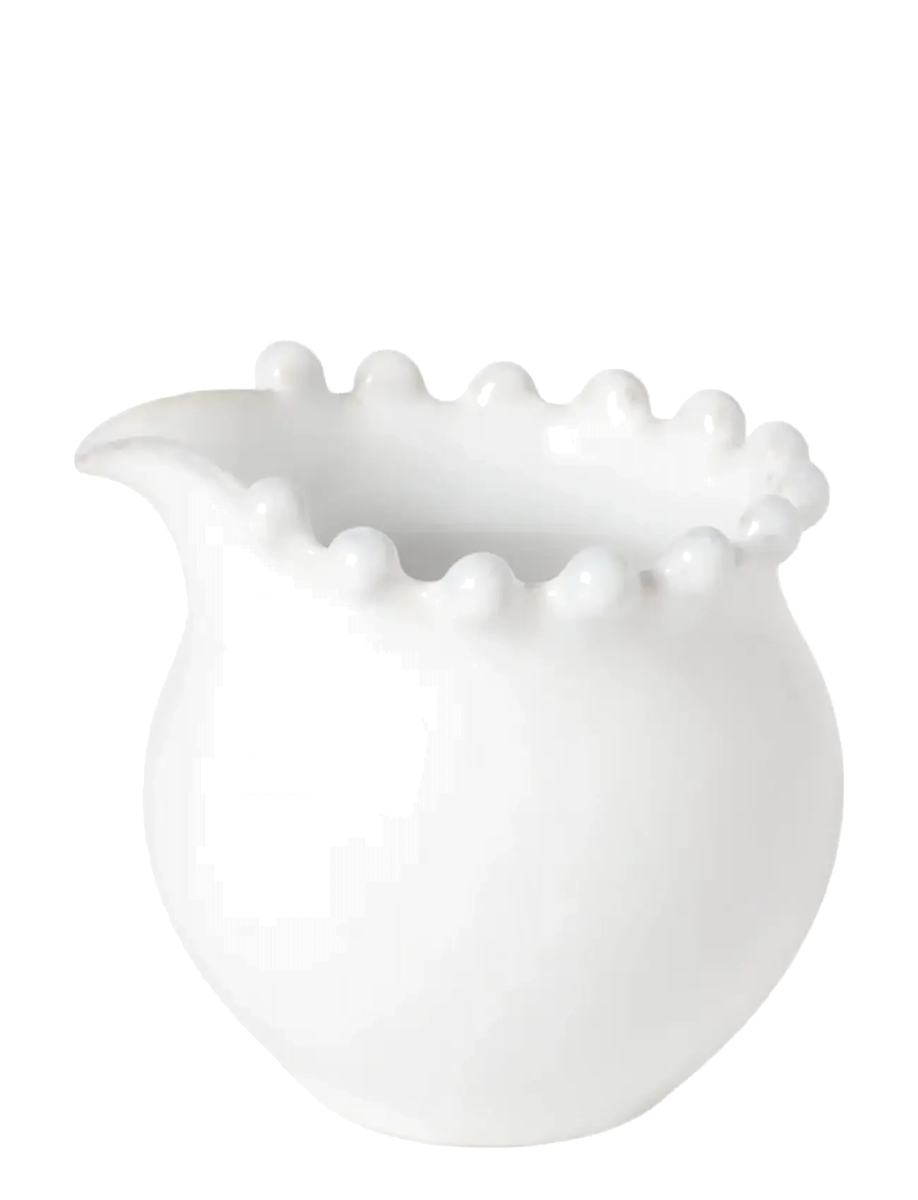 Costa Nova Pearl Flødekande, One Size, Jugs & Carafes, Weiß - Milk Jugs, Homeware