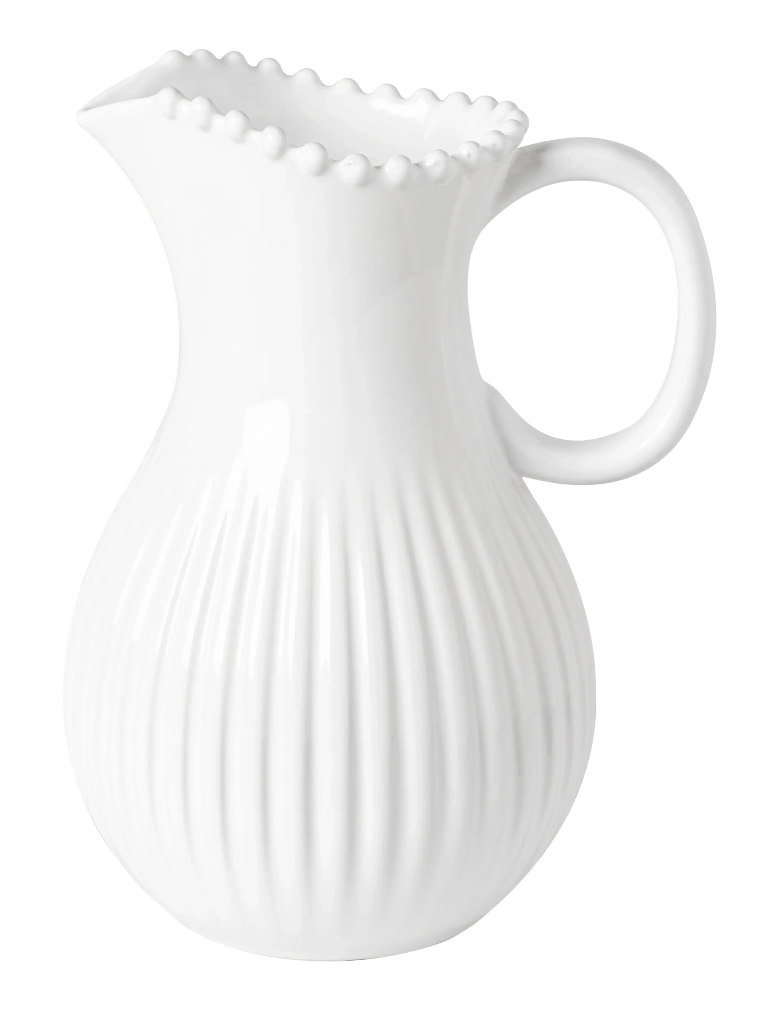 Costa Nova Pearl Jug - Serviravimo reikmenys - WHITE / white