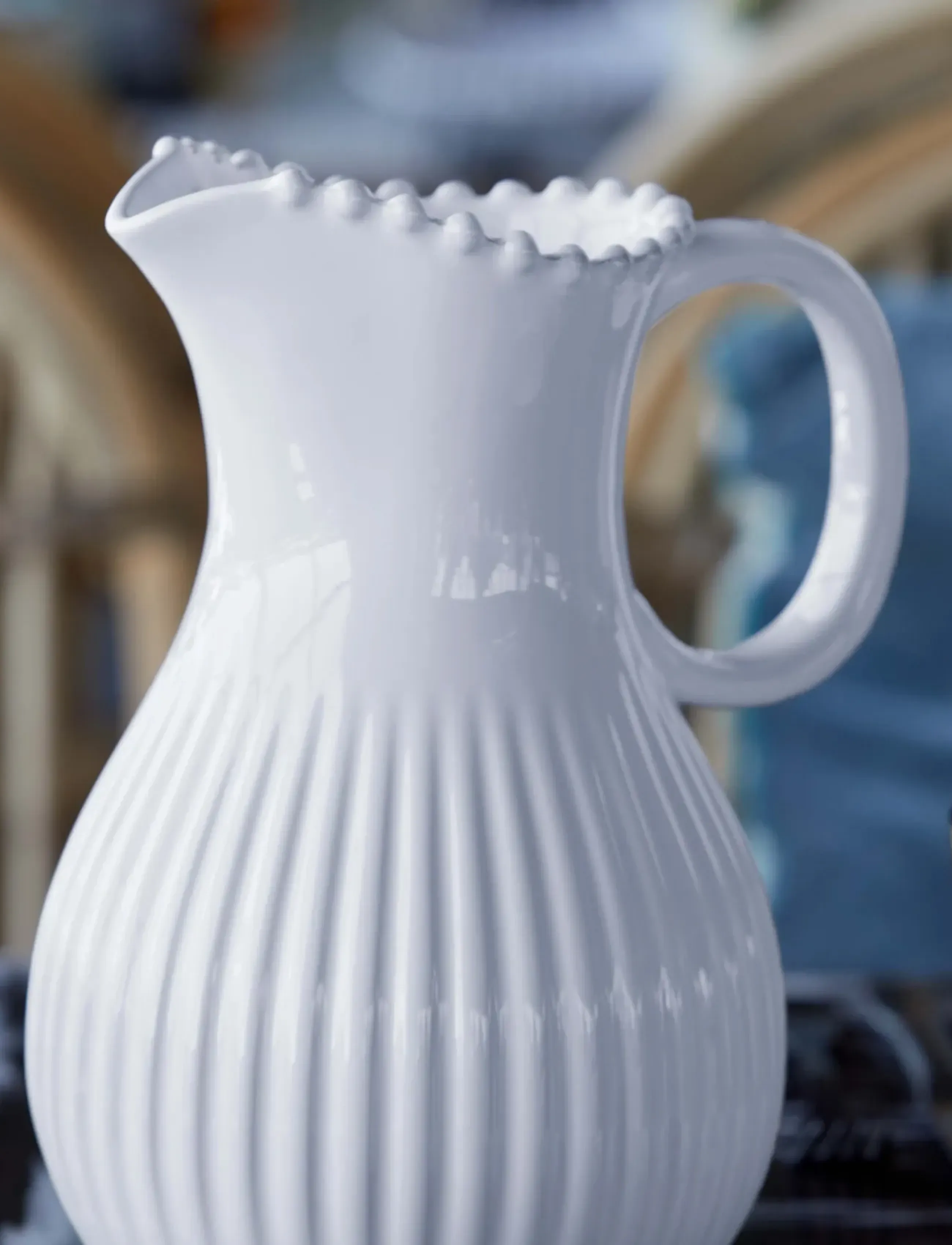 Costa Nova Pearl Kande, One Size, Jugs & Carafes, Weiß - Water Carafes Jugs, Homeware