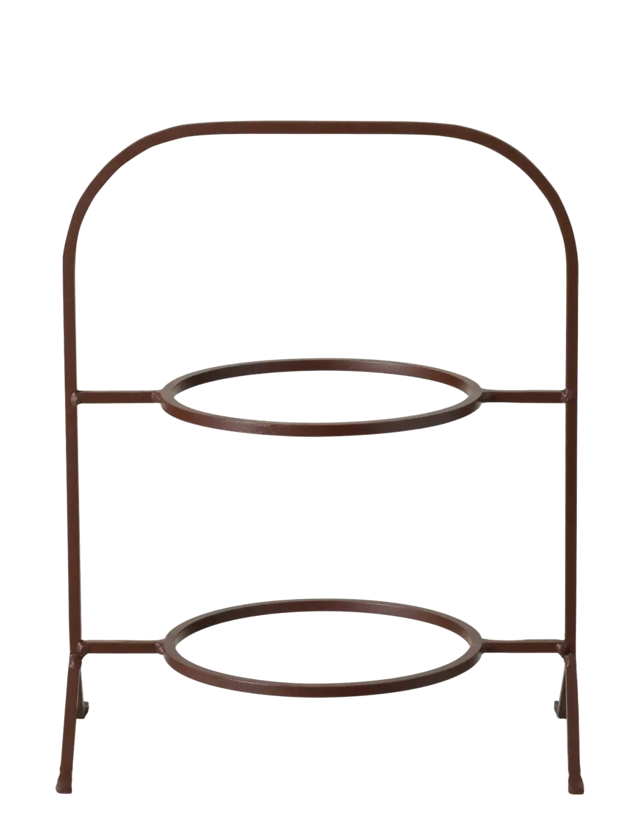 Costa Nova Plate holder 2 - Servierplatten - METAL / brown
