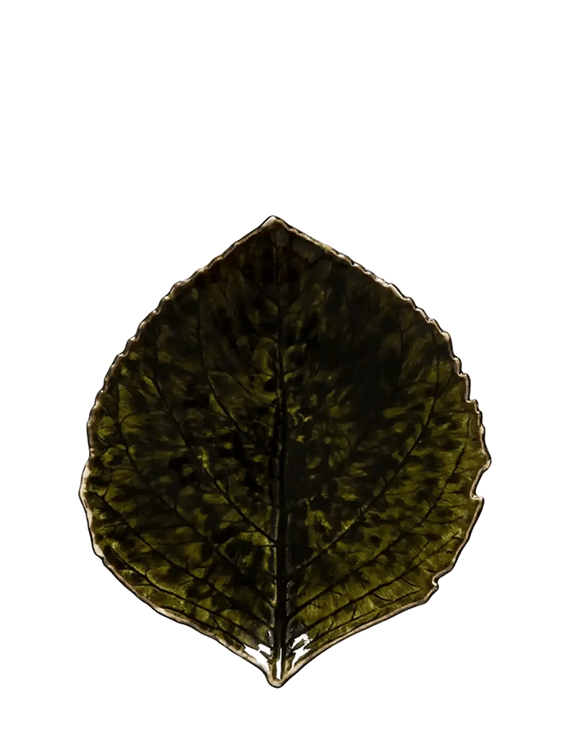 Costa Nova - Leaf plate Hydrangea S - nach preis einkaufen - dark green - 0