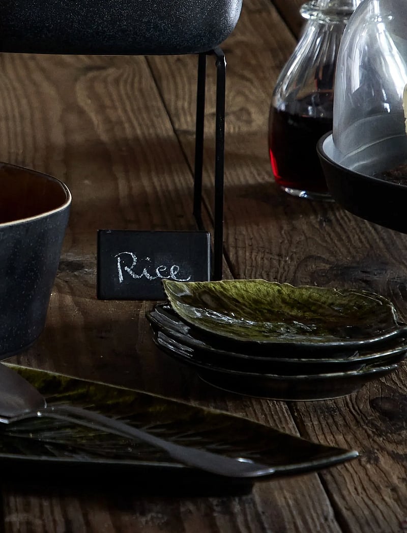 Costa Nova - Leaf plate Hydrangea S - nach preis einkaufen - dark green - 1