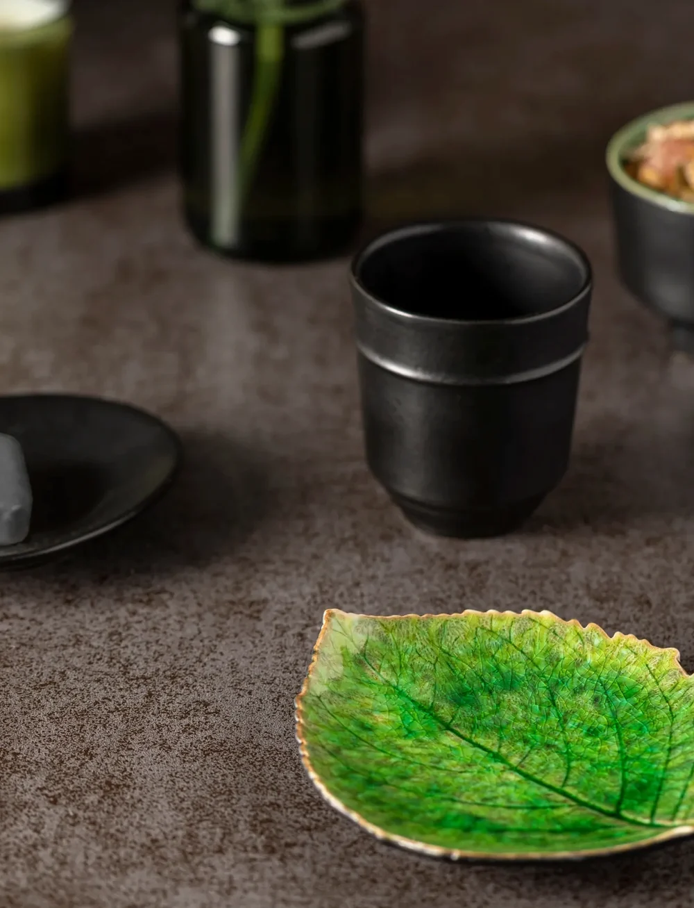 Costa Nova - Leaf plate Hydrangea S - nach preis einkaufen - light green - 2