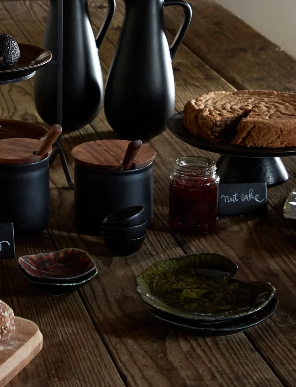 Costa Nova - Leaf plate Alchemille - nach preis einkaufen - dark green - 1