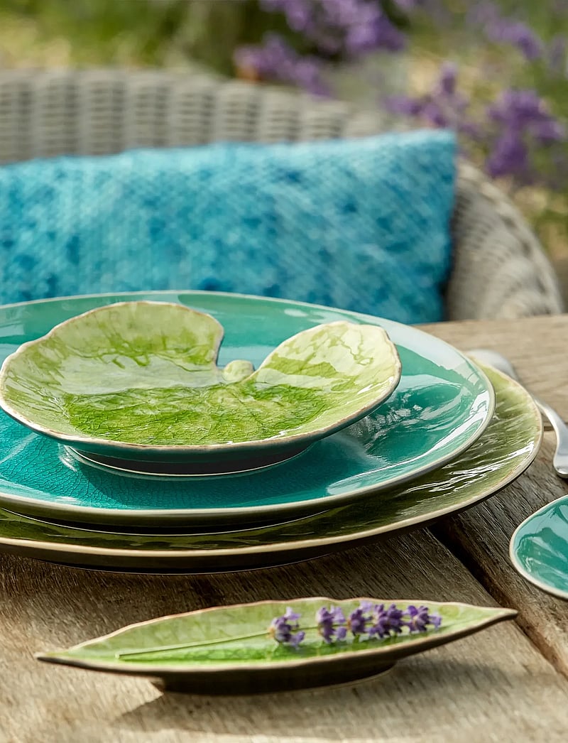 Costa Nova - Leaf plate Alchemille - nach preis einkaufen - light green - 0