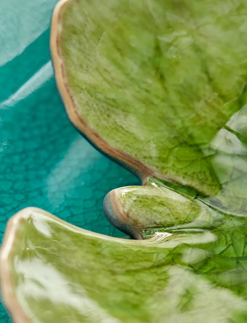 Costa Nova - Leaf plate Alchemille - nach preis einkaufen - light green - 2