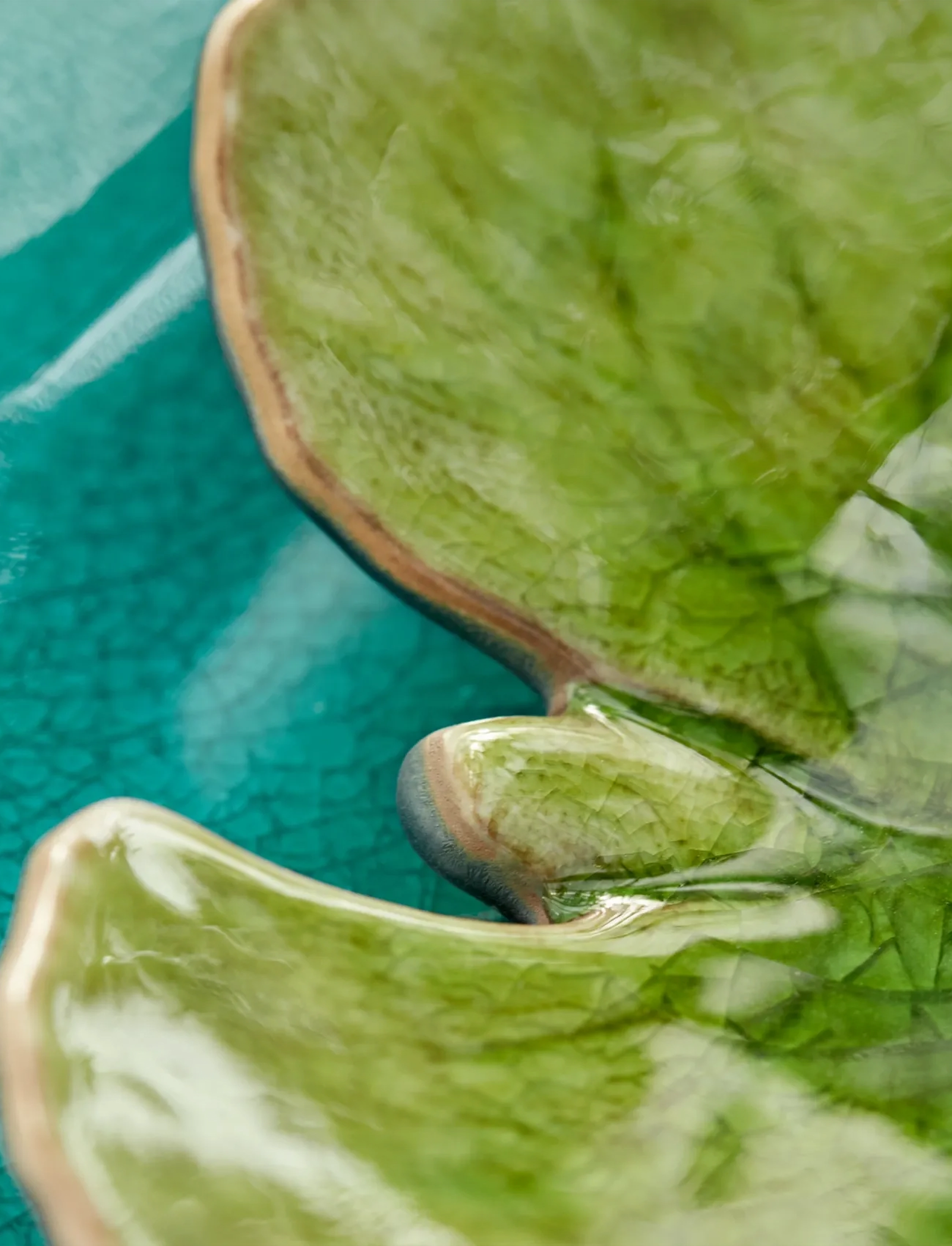 Costa Nova - Leaf plate Alchemille - nach preis einkaufen - light green - 2