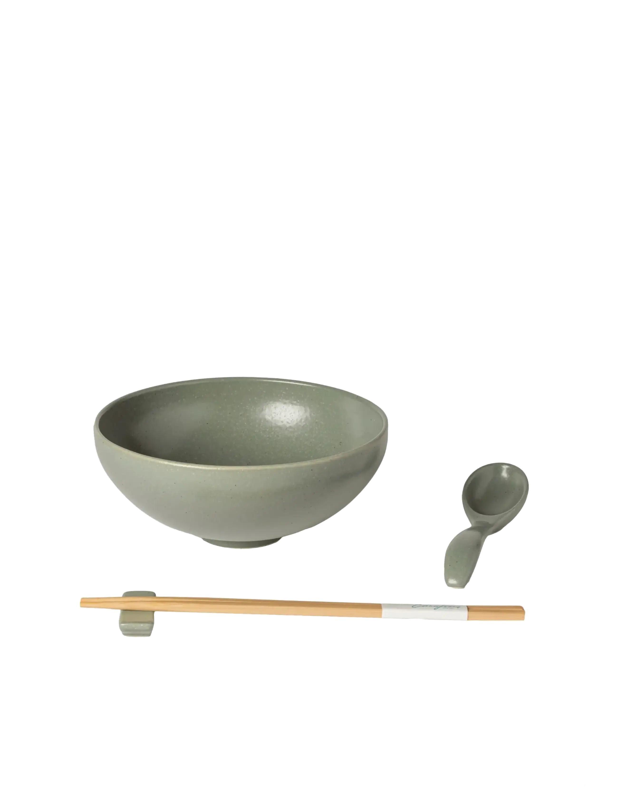 Costa Nova Ramen-Sæt, Deep Plade, Grøn, Str: Ø 18.8 CM