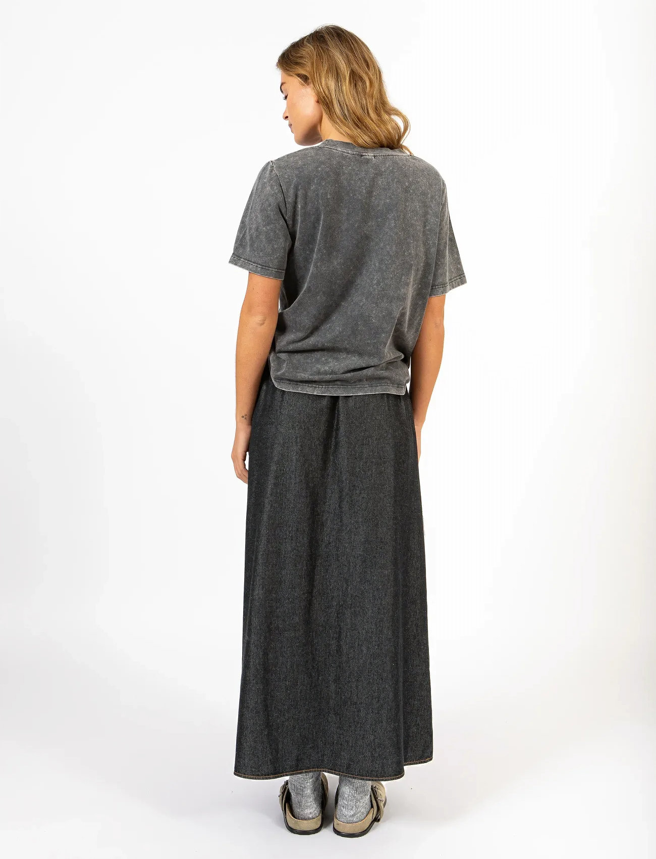 Coster Copenhagen Cc Heart Ellis Denim Skirt - Navy - 34