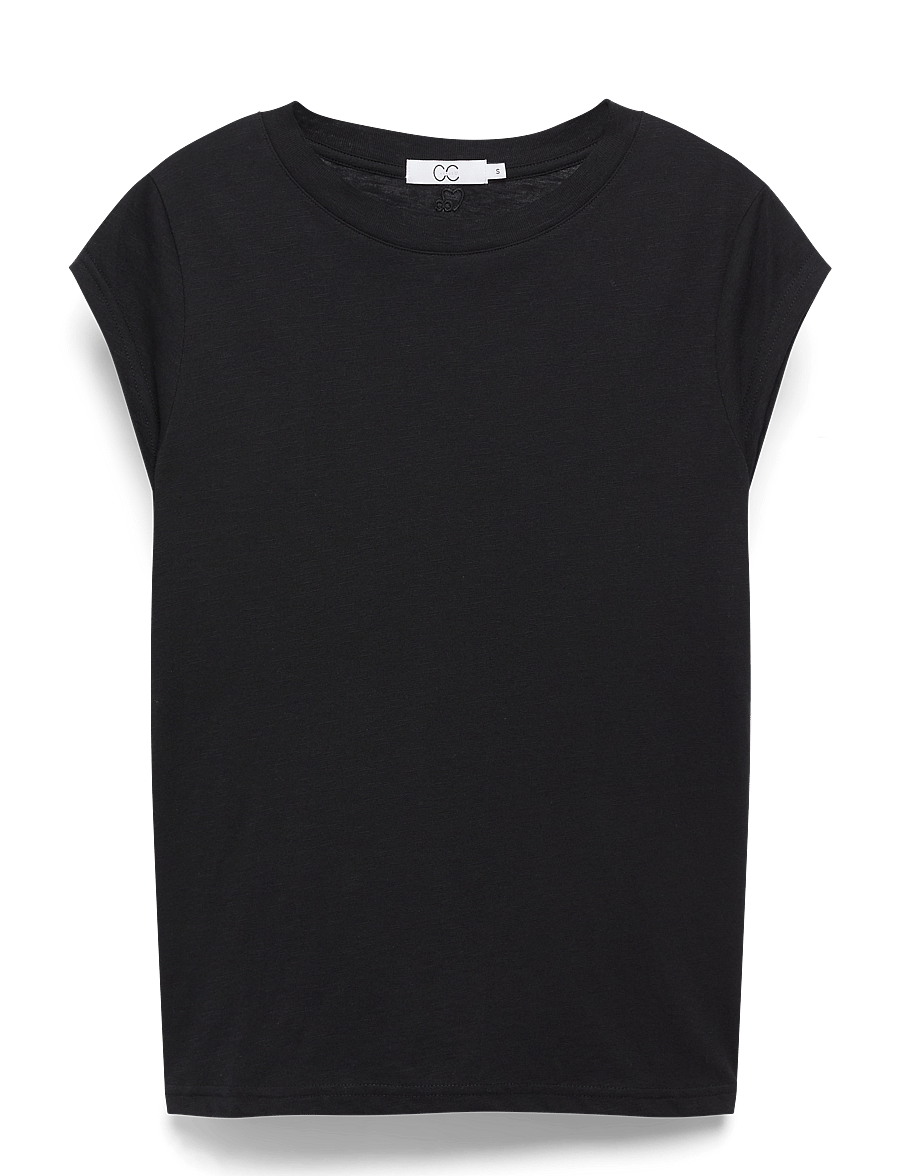 Coster Copenhagen - CC Heart basic t-shirt - t-särgid - black - 1