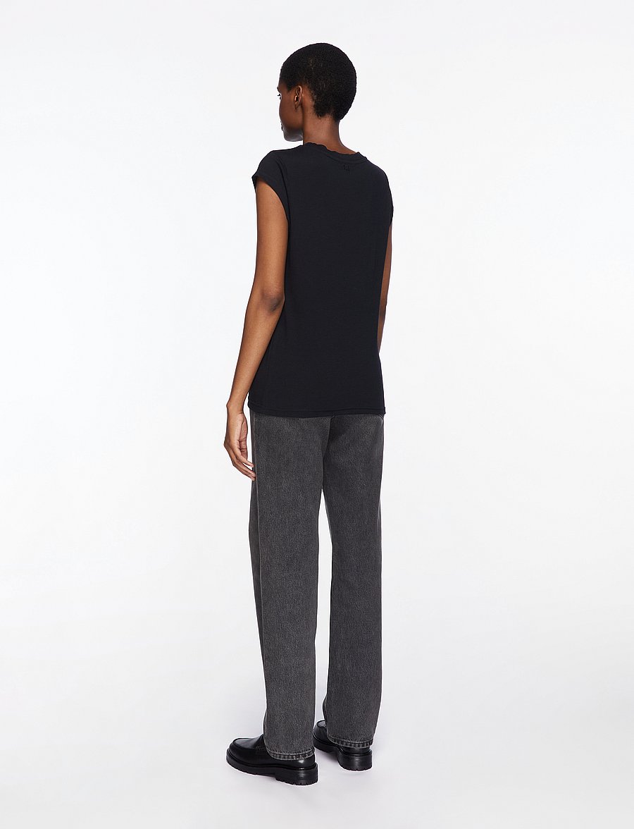 Coster Copenhagen - CC Heart basic t-shirt - t-särgid - black - 4