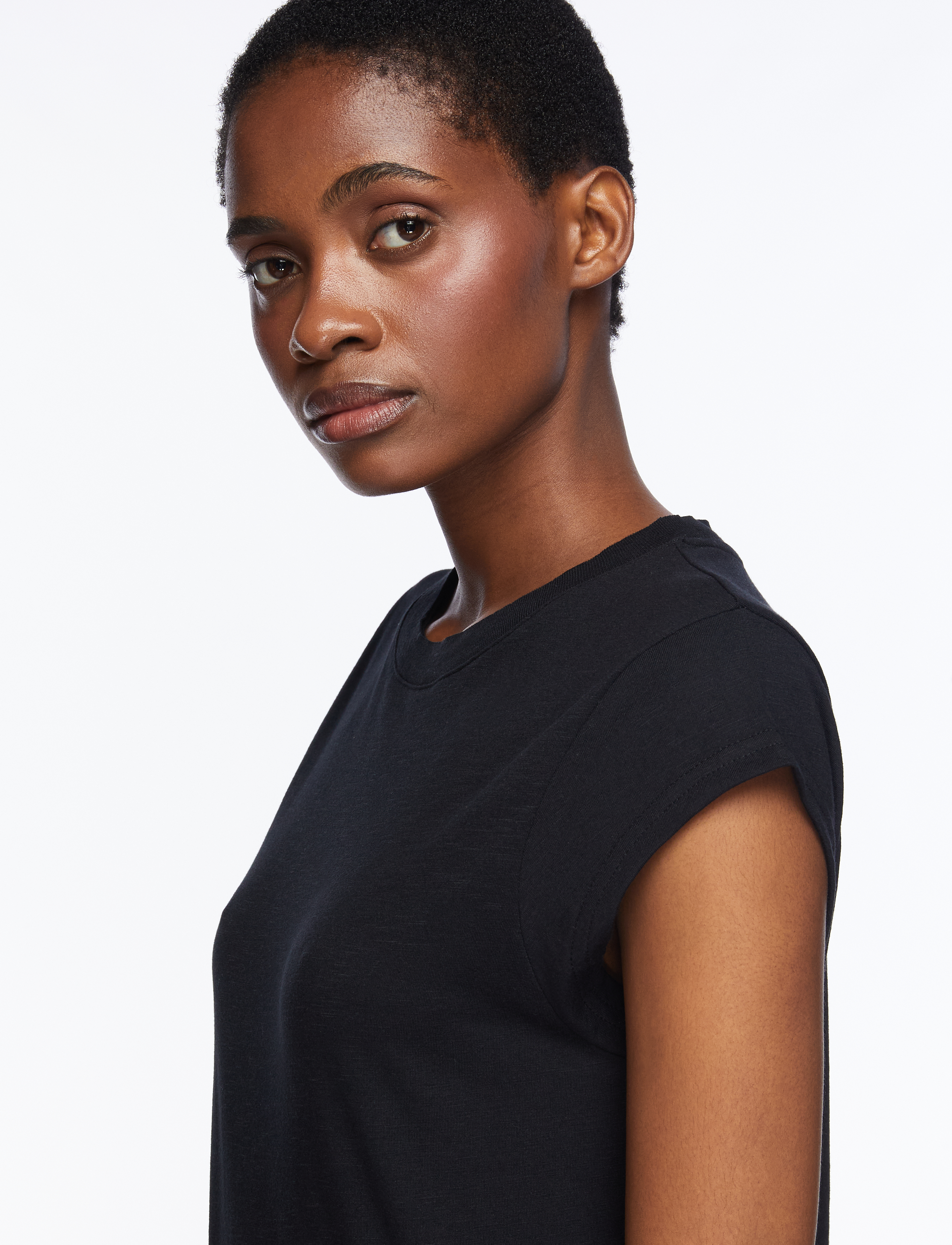 Coster Copenhagen Cc Heart Basic Round-Neck T-Shirt dam – bild 7