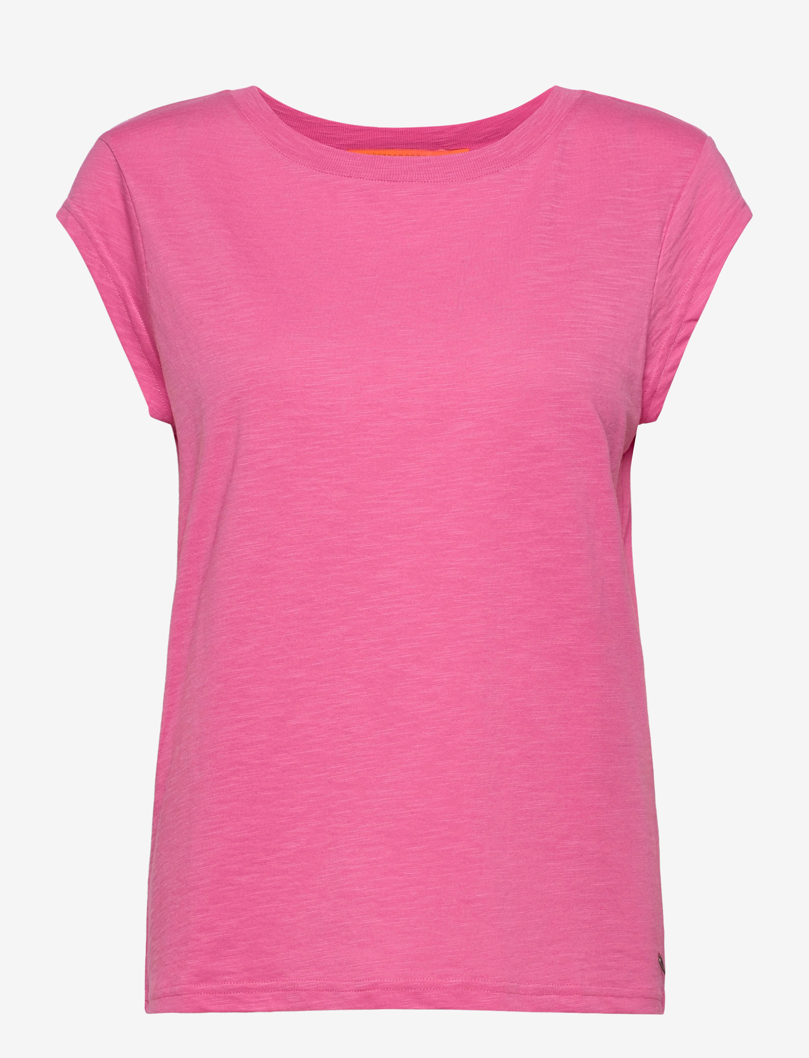 Coster Copenhagen CC Heart basic t-shirt - Kläder - CLEAR PINK / red