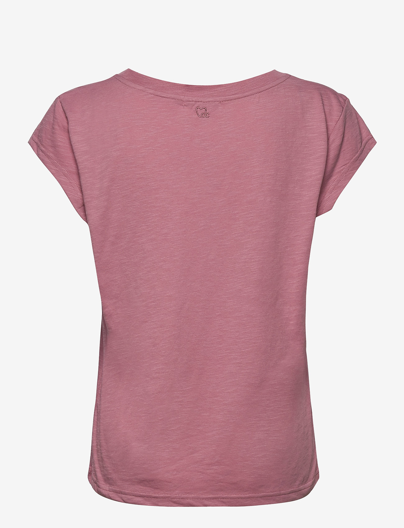 Coster Copenhagen - CC Heart basic round-neck t-shirt - laveste priser - old rose - 1