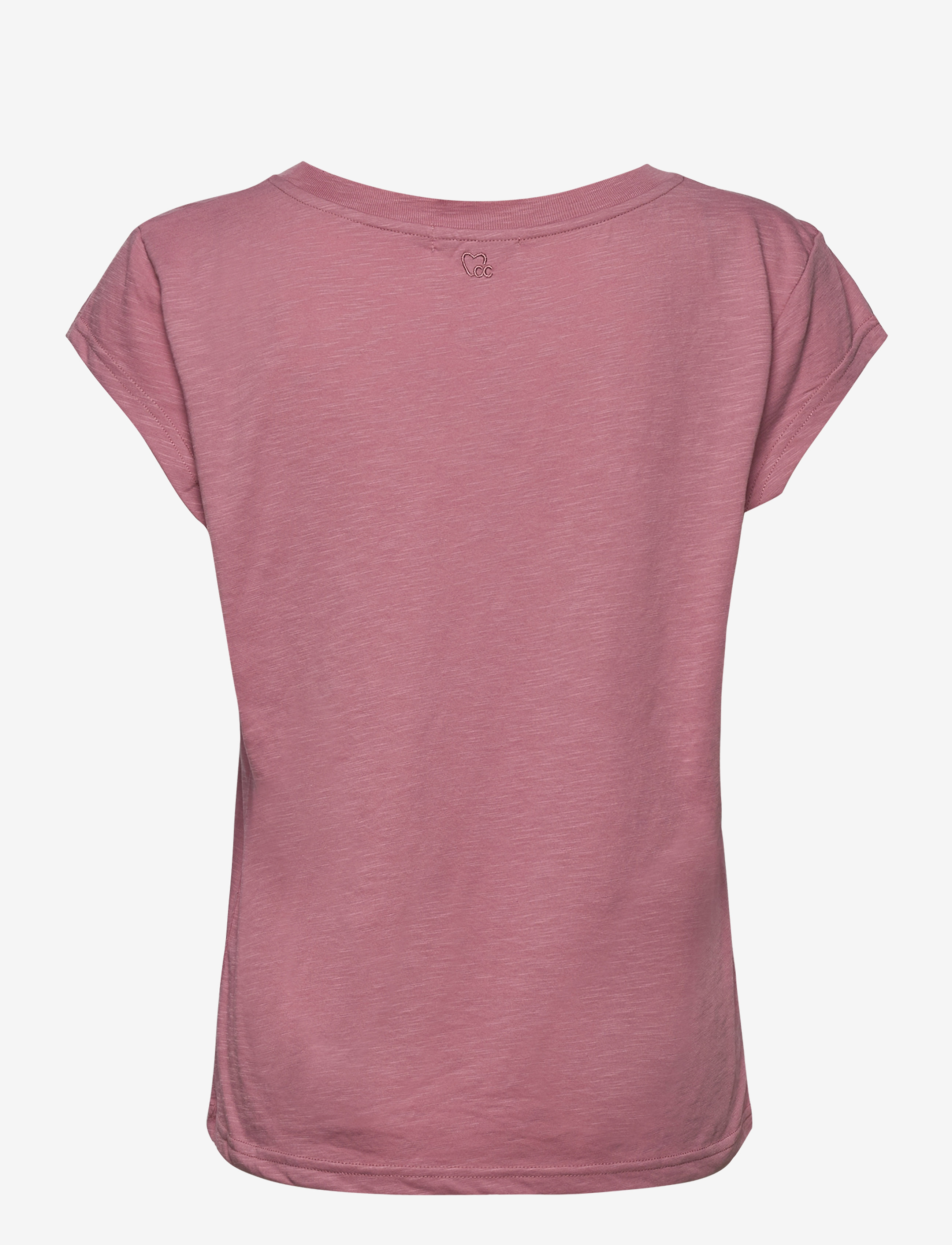 Coster Copenhagen - CC Heart basic round-neck t-shirt - t-shirts - old rose - 1