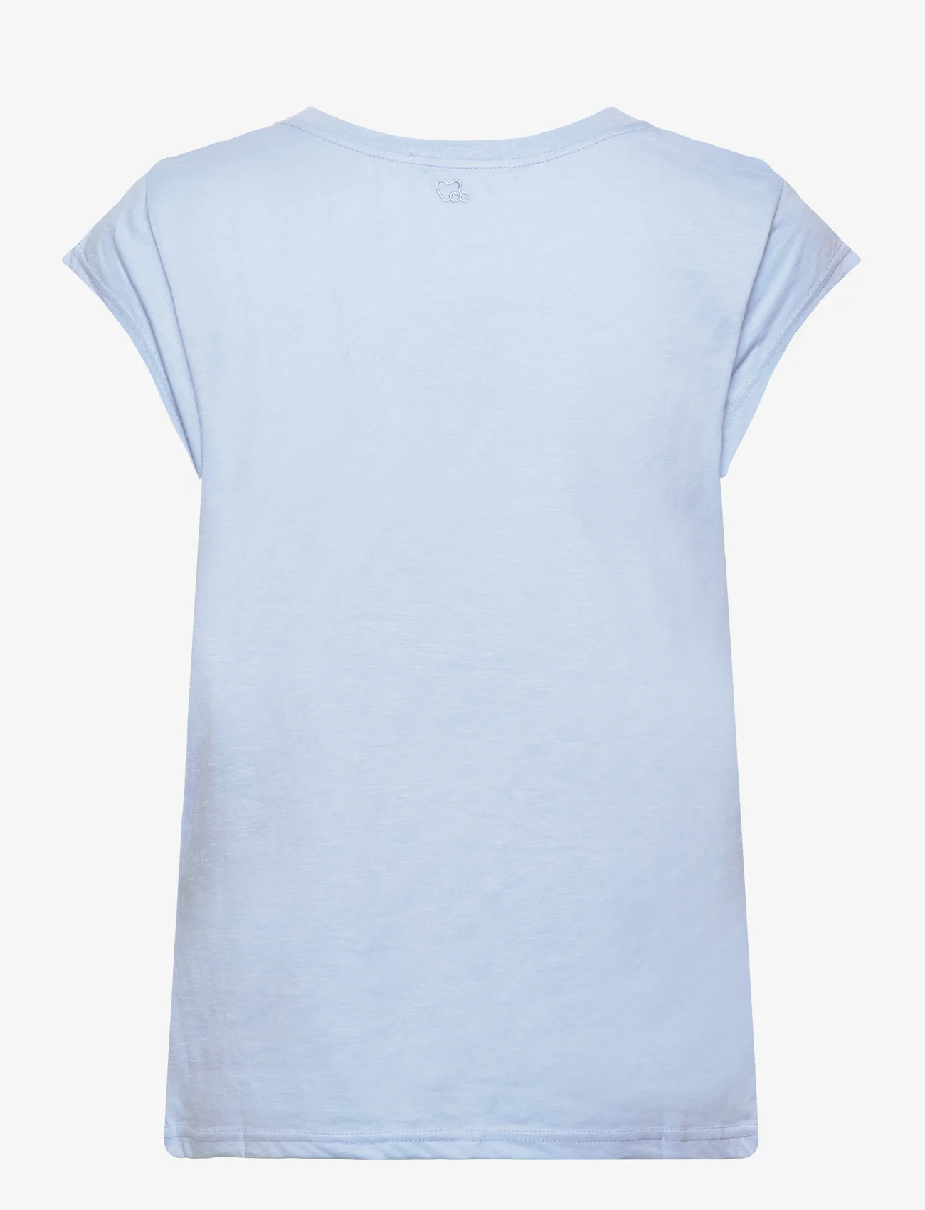Coster Copenhagen - CC Heart basic t-shirt - laveste priser - powder blue - 1