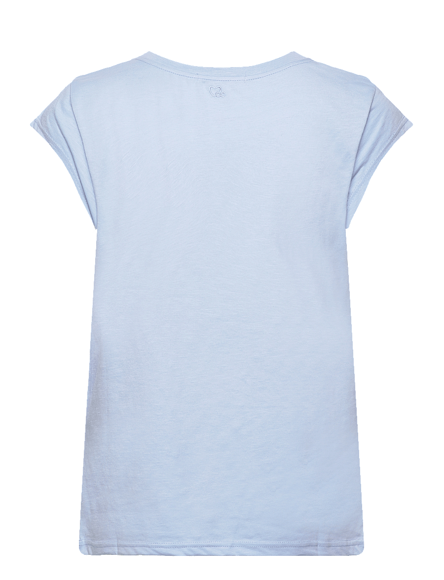Coster Copenhagen - CC Heart basic t-shirt - t-shirts - powder blue - 1