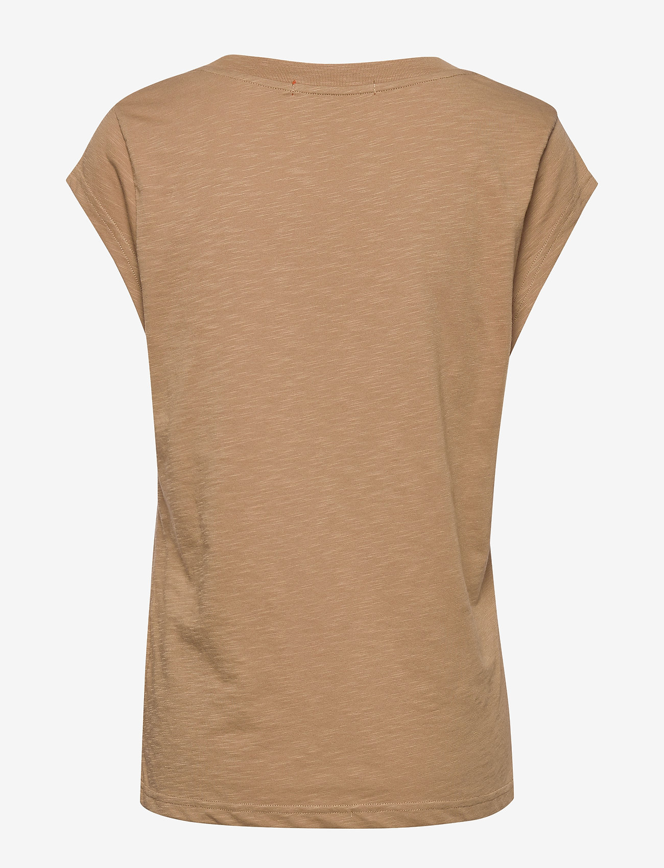 Coster Copenhagen - CC Heart basic round-neck t-shirt - laveste priser - warm sand - 1