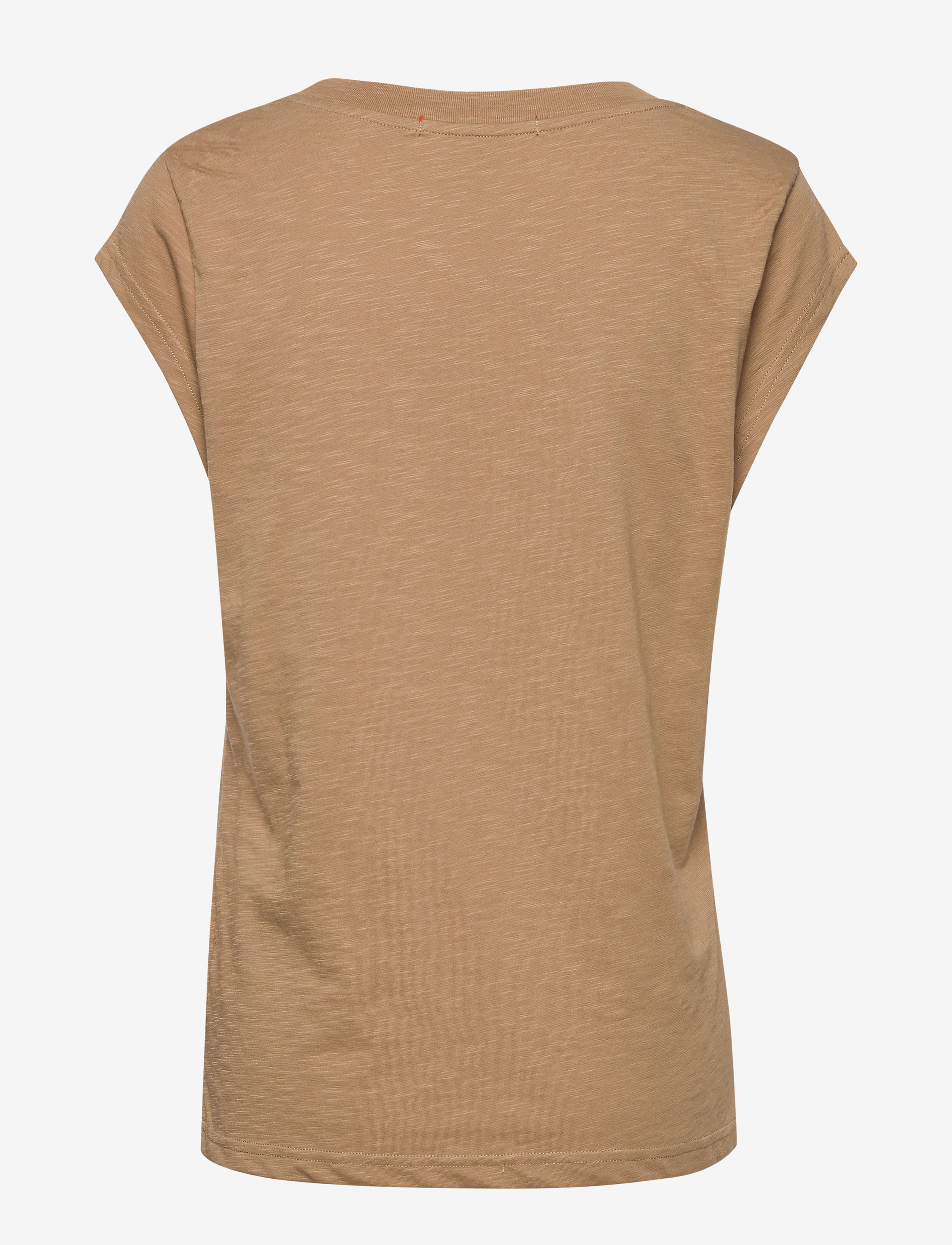 Coster Copenhagen - CC Heart basic round-neck t-shirt - t-shirts - warm sand - 1
