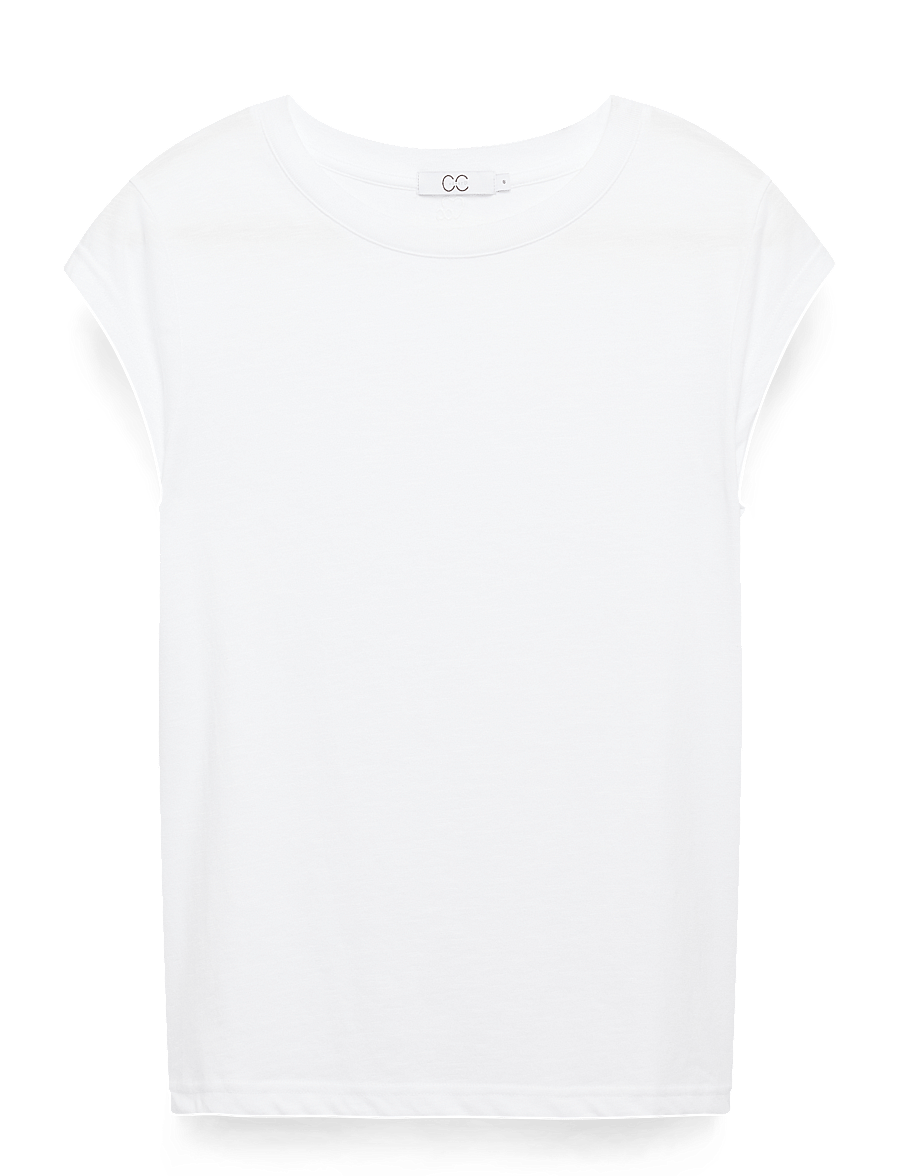 Coster Copenhagen - CC Heart basic t-shirt - t-shirts - white - 1
