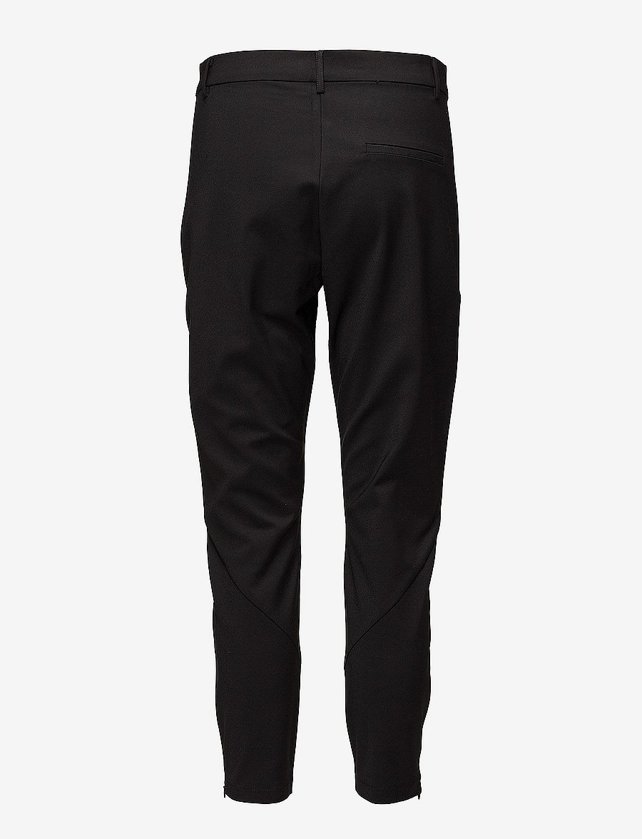 Coster Copenhagen - CC Heart tapered pants - kitsad püksid - black - 1