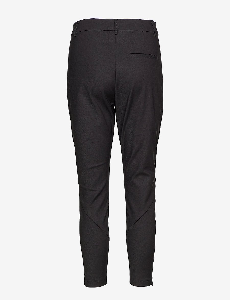 Coster Copenhagen - CC Heart tapered pants - kitsad püksid - black - 2