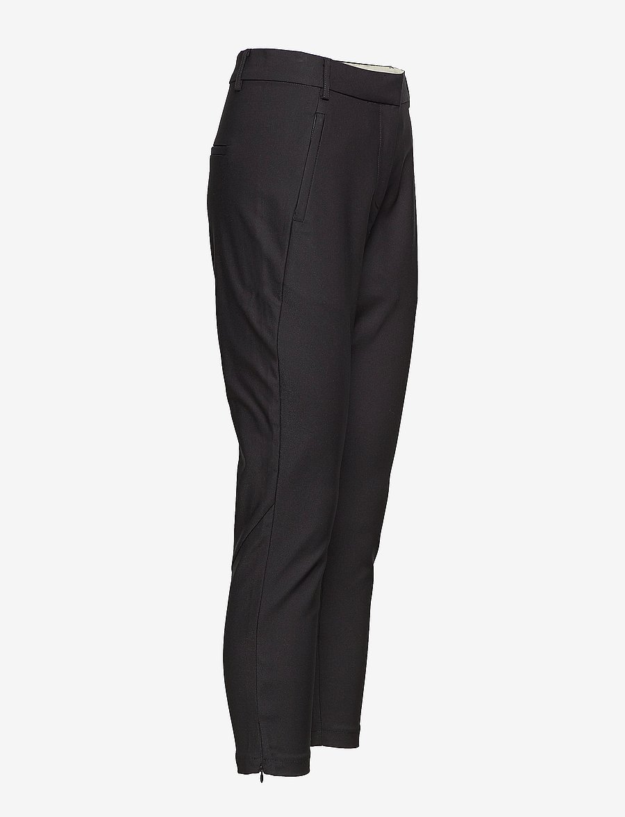 Coster Copenhagen - CC Heart tapered pants - kitsad püksid - black - 4
