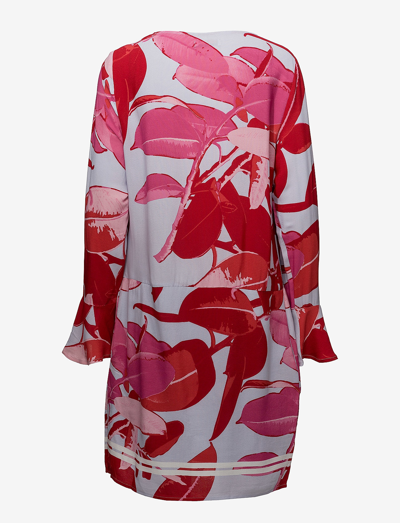Coster Copenhagen - Moss crepe dress w. Branch print & - robes courtes - branch print and blue - 1