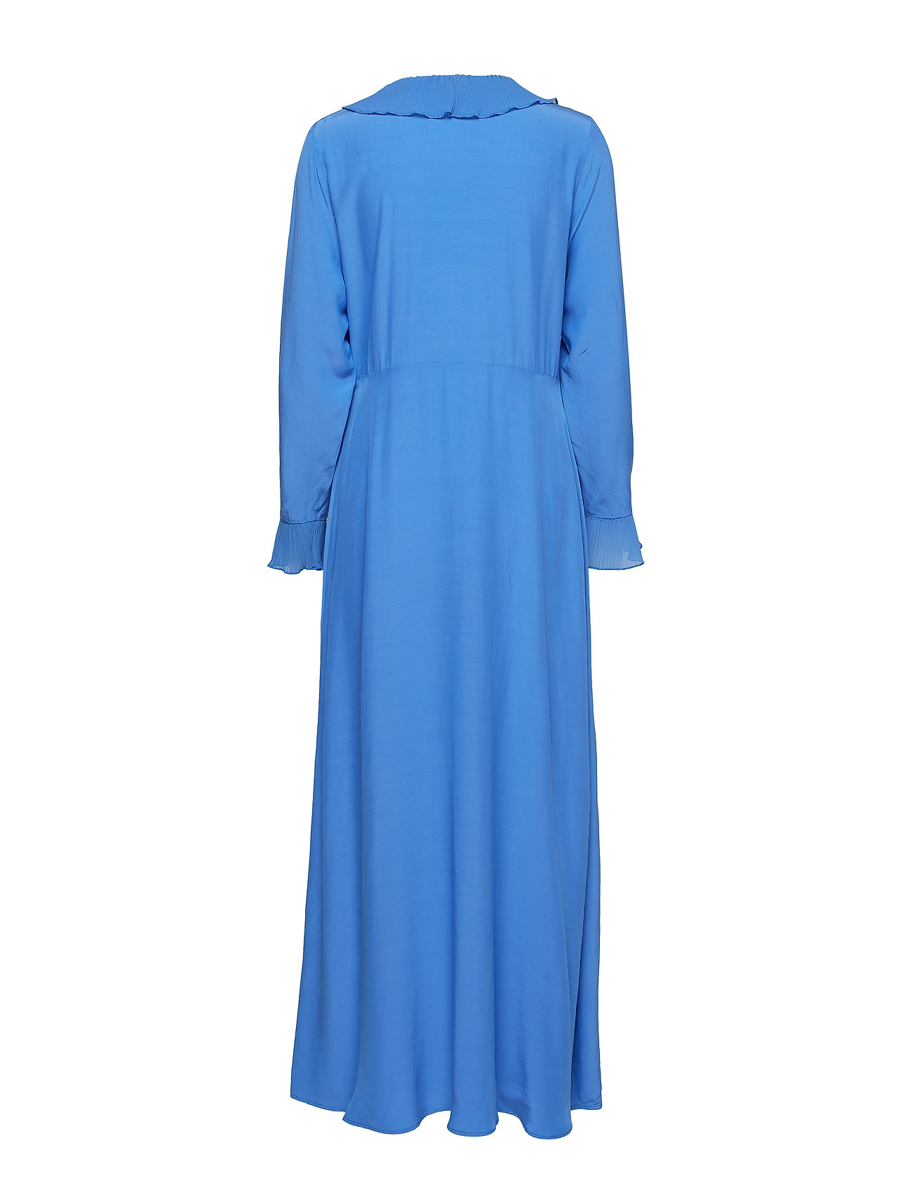 Coster Copenhagen - Dress in viscose with v-neck and ru - festmode zu outlet-preisen - sky blue - 1
