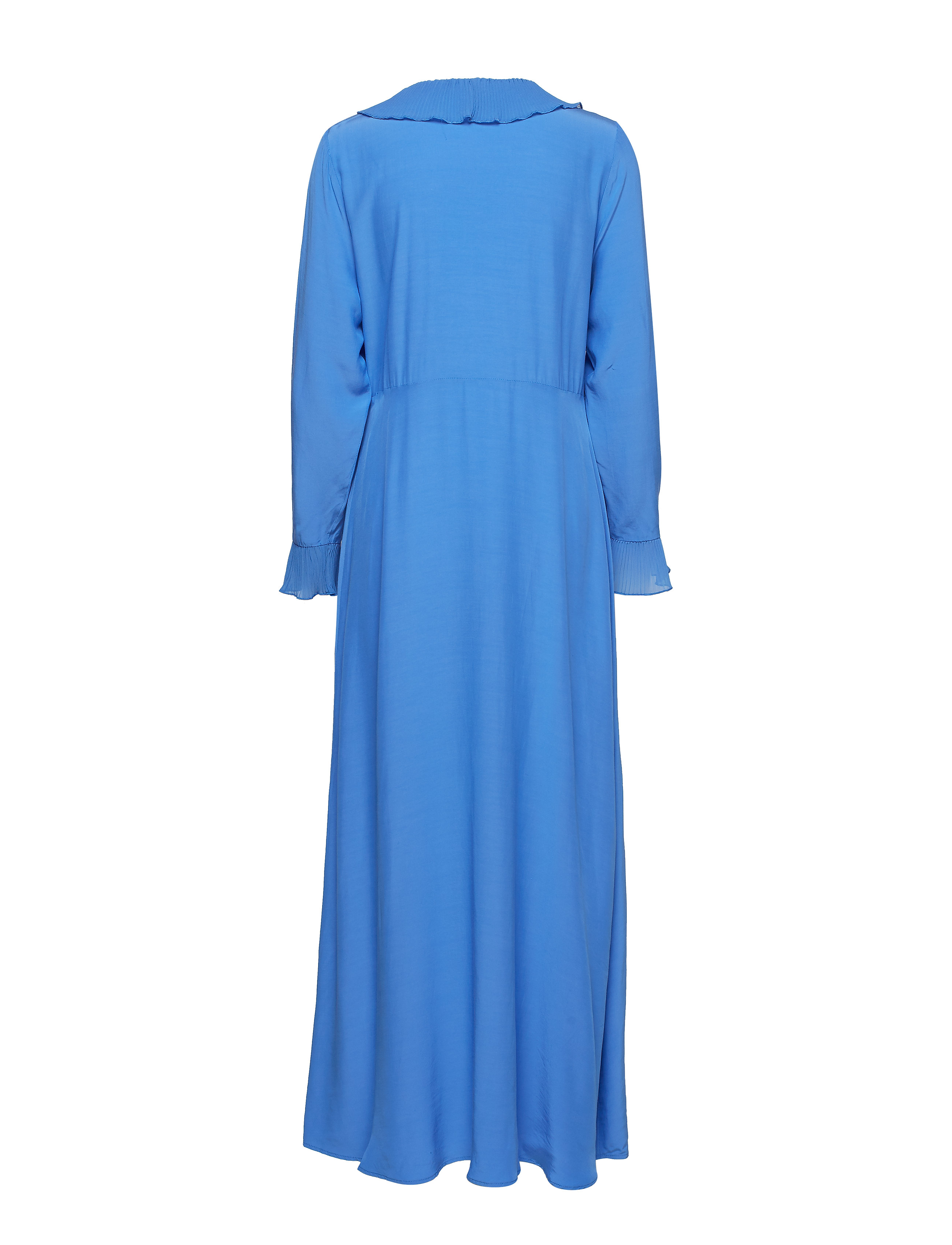 Coster Copenhagen - Dress in viscose with v-neck and ru - abendkleider - sky blue - 1