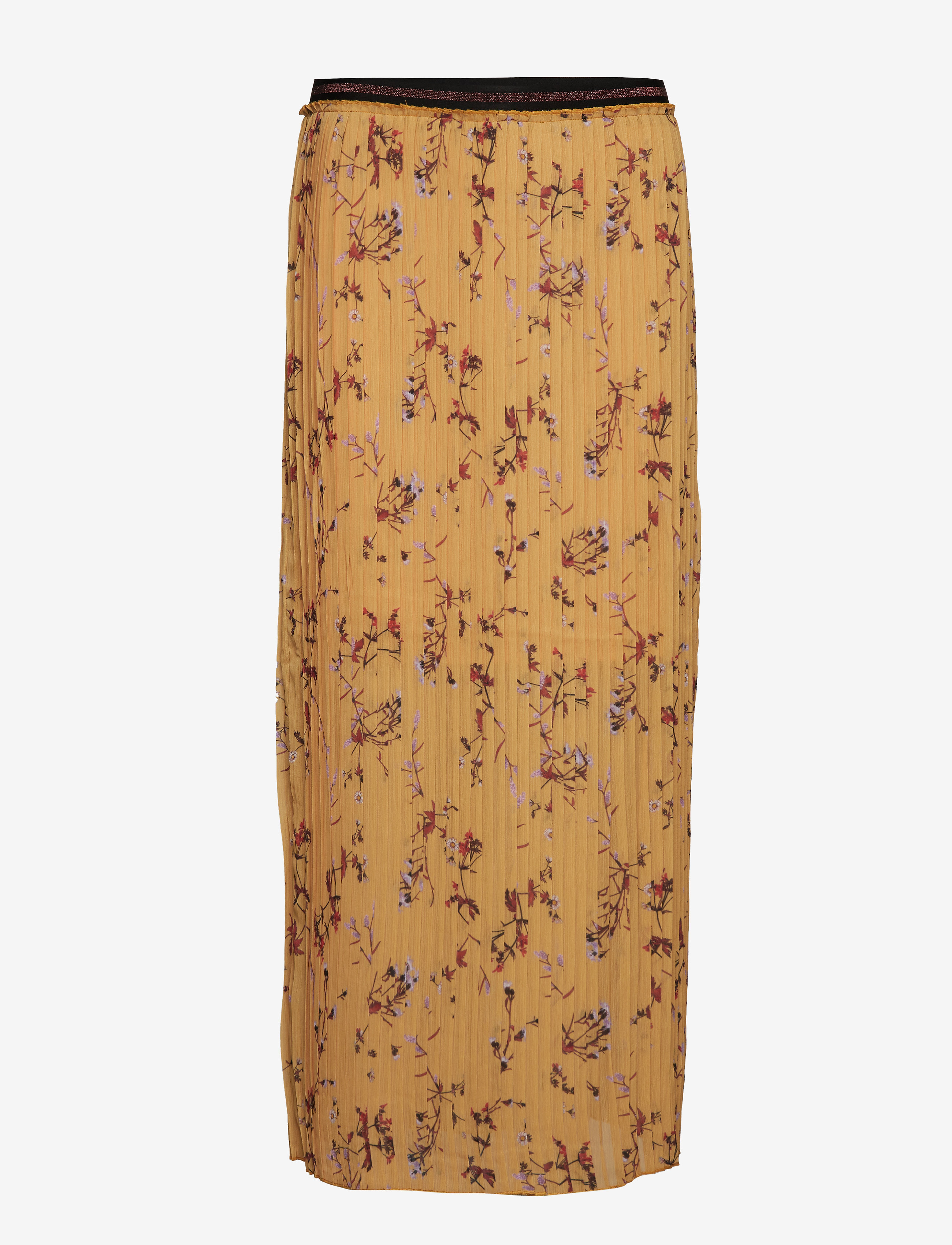 Coster Copenhagen Pleated skirt in valley print - Röcke - VALLEY PRINT / yellow