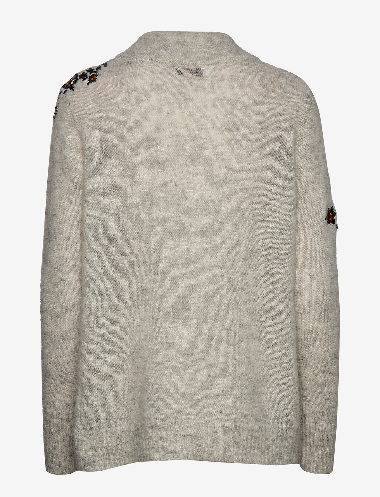 Coster Copenhagen - Knit in crystal mohair w. embroider - snow grey - 1