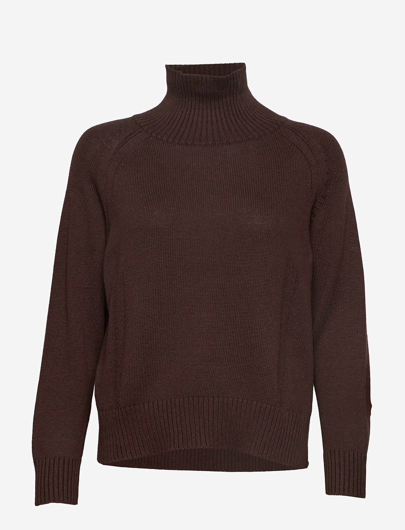 Coster Copenhagen - Knit w. T-neck in seawool - night shade - 0