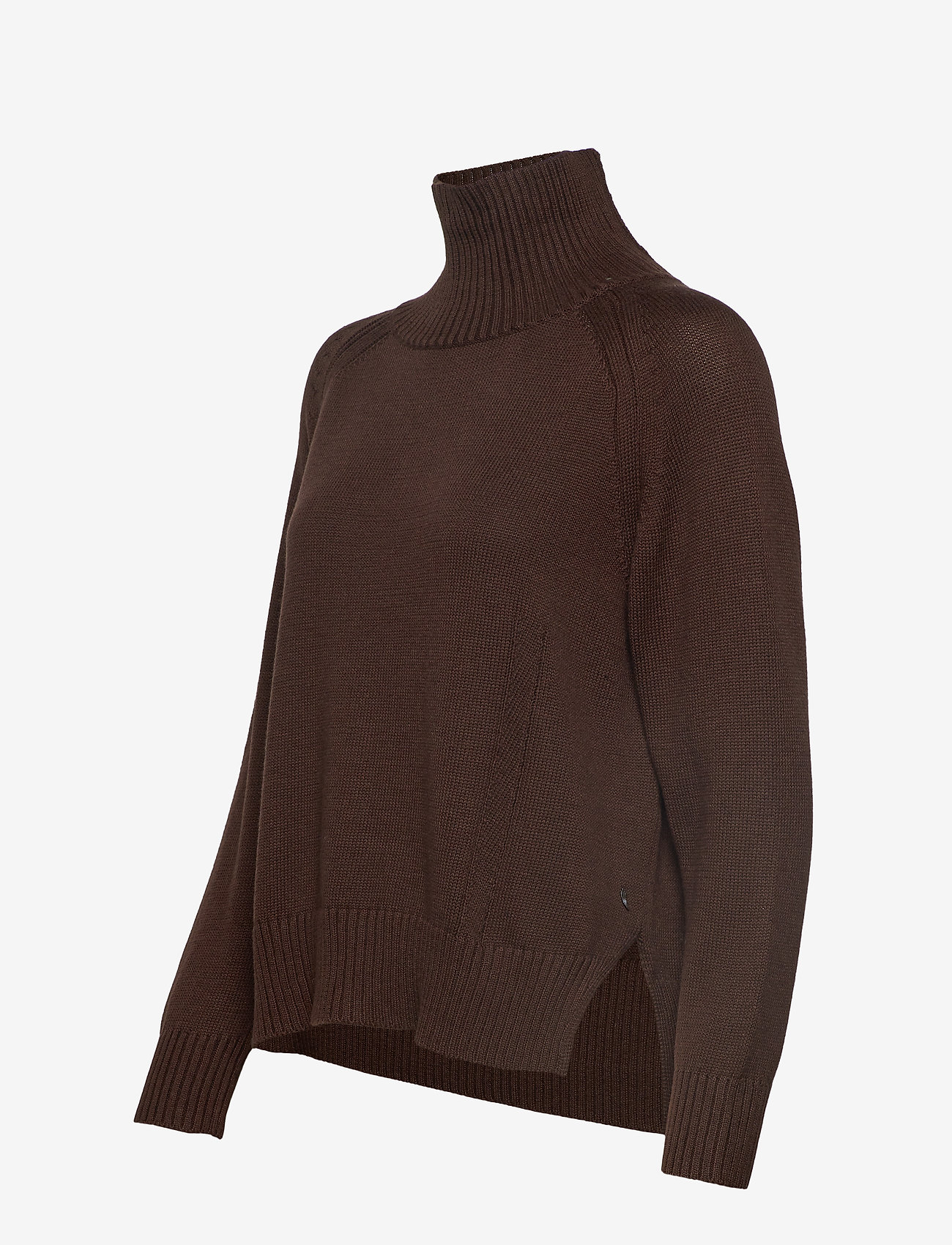Coster Copenhagen - Knit w. T-neck in seawool - night shade - 2