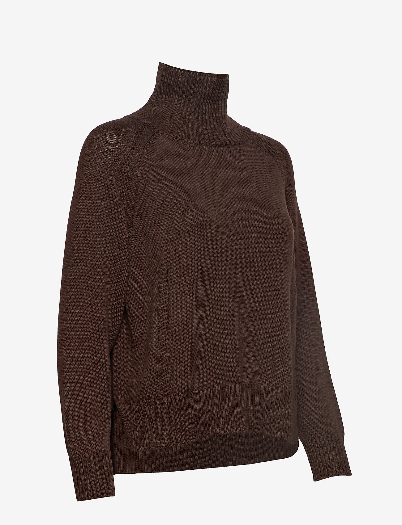 Coster Copenhagen - Knit w. T-neck in seawool - night shade - 3