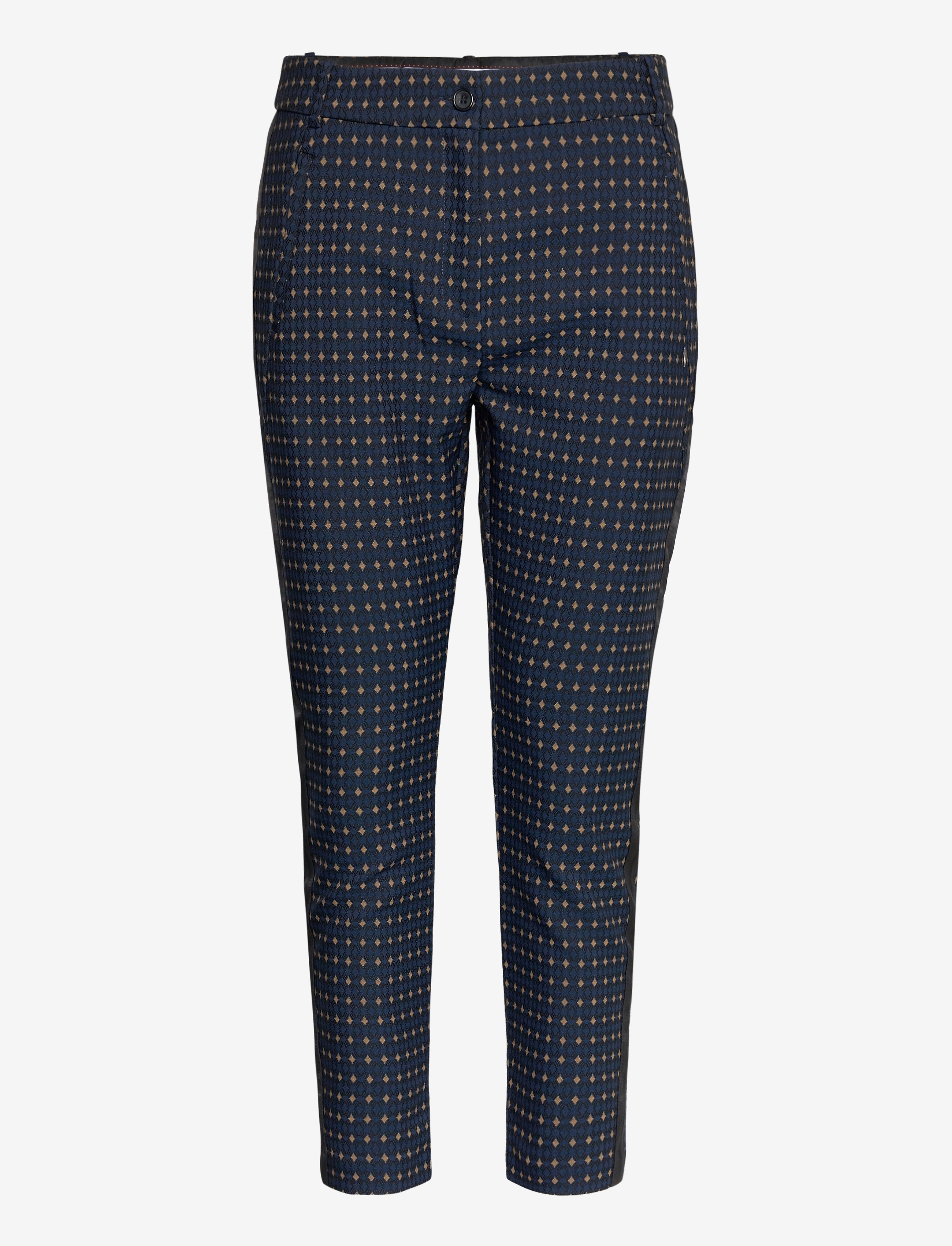 COSTER COPENHAGEN Hosen In Jaquard - Stella Schwarz - 32 - Damen
