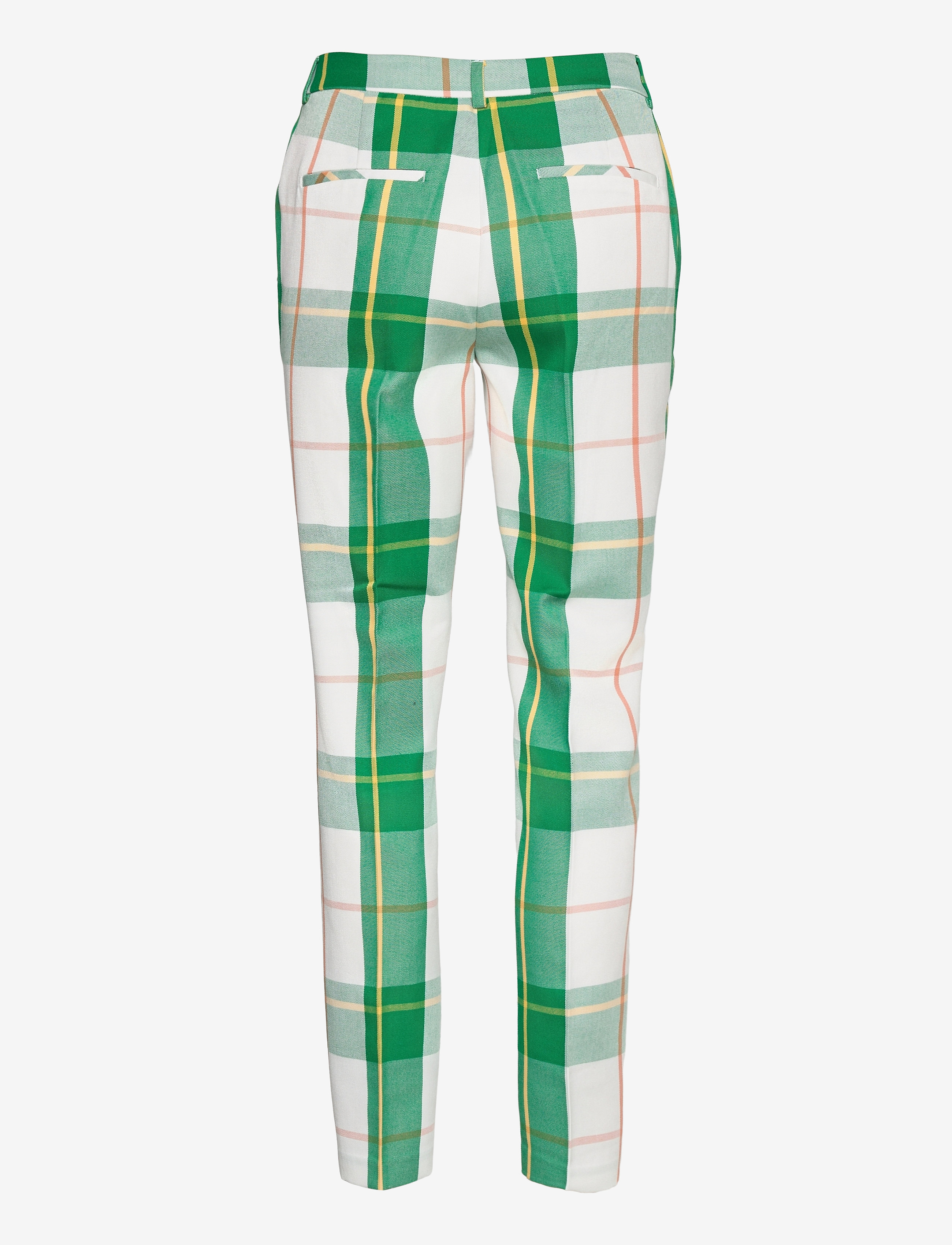 Coster Copenhagen - Pants w. press fold- LUCIA fit - slim fit bukser - picnic check - 1