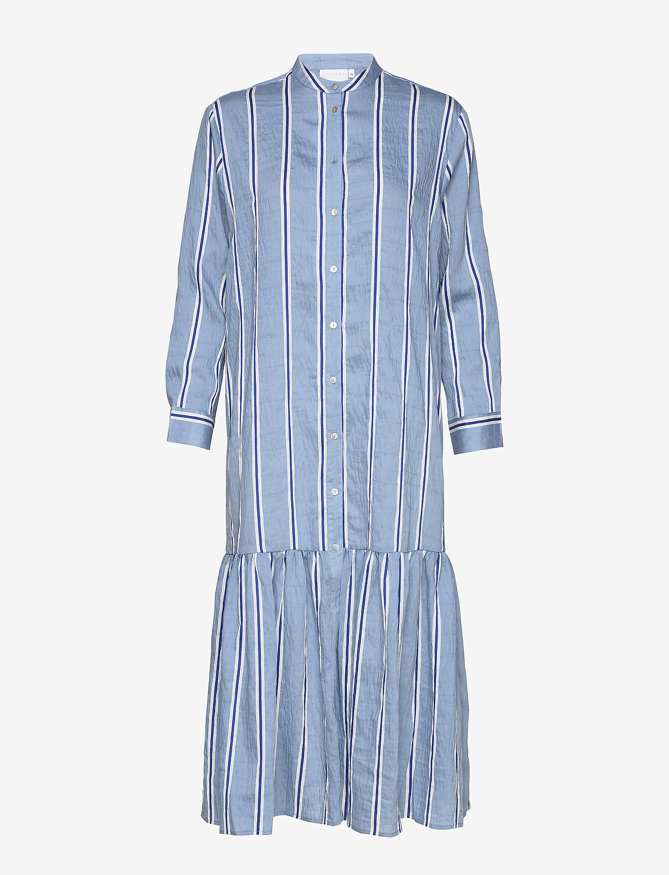 Coster Copenhagen - Dress w. skirtpart - snow blue - 0