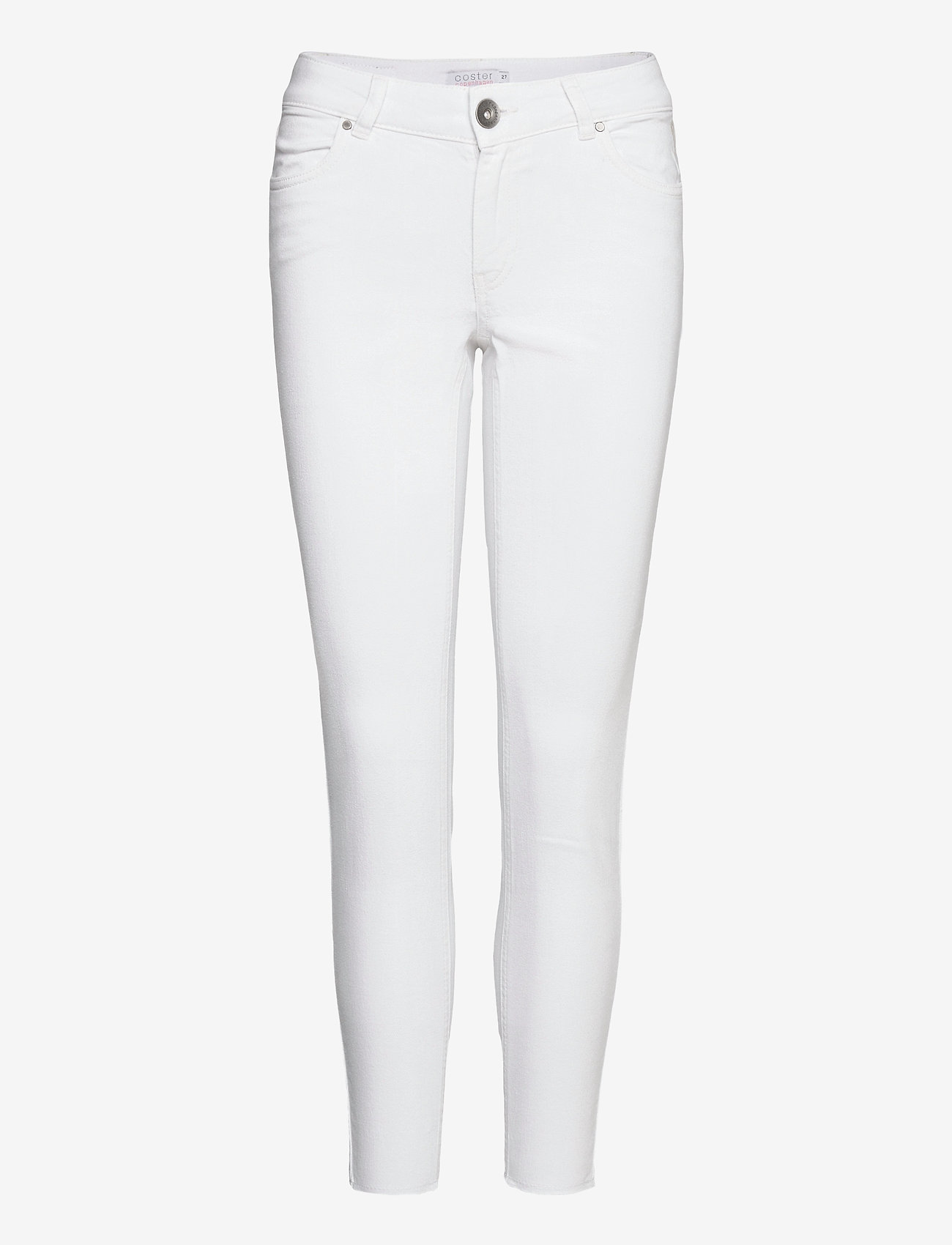 Coster Copenhagen - Super slim jeans - kitsad teksad - white - 0