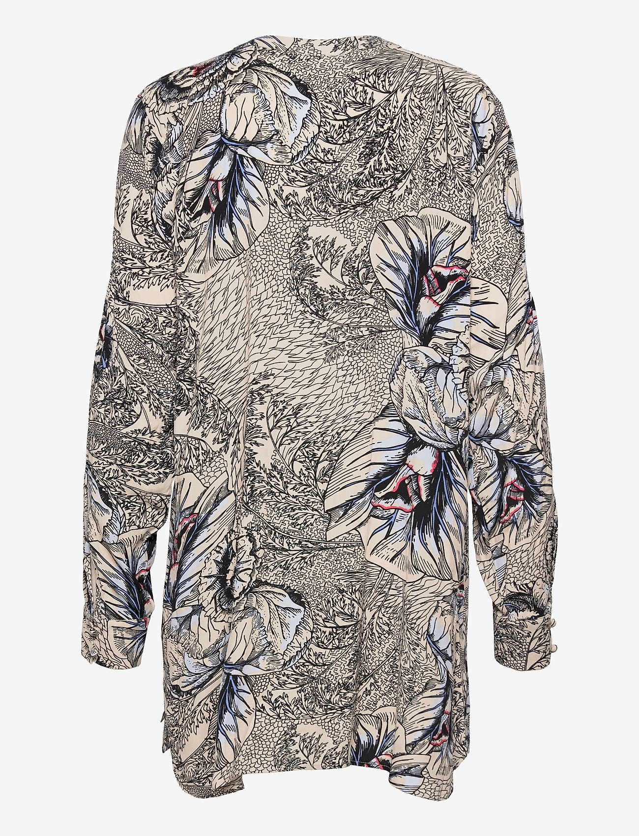 Coster Copenhagen - Shirt in Garden print - EcoVero Len - garden print - 1