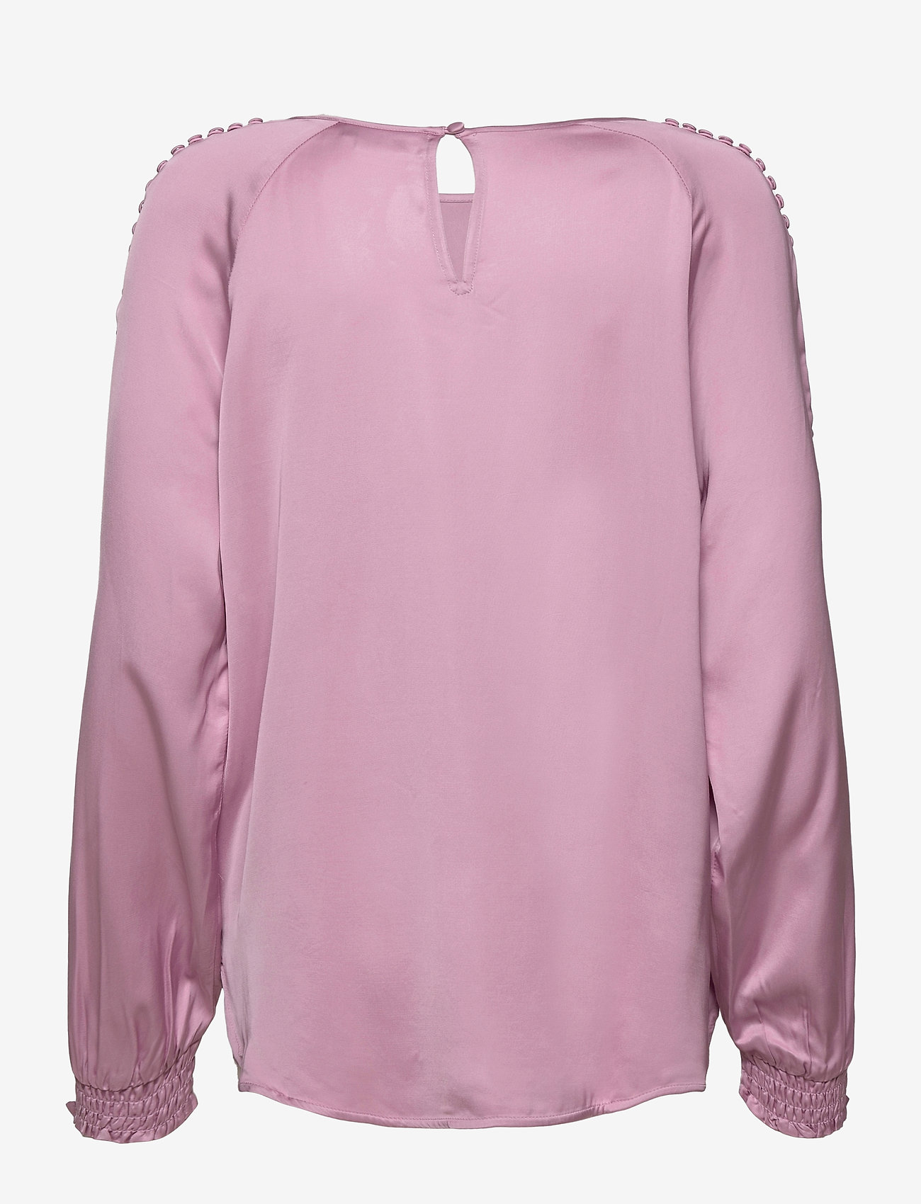 Coster Copenhagen - Blouse w. raglan and smock cuffs - orchid pink - 1